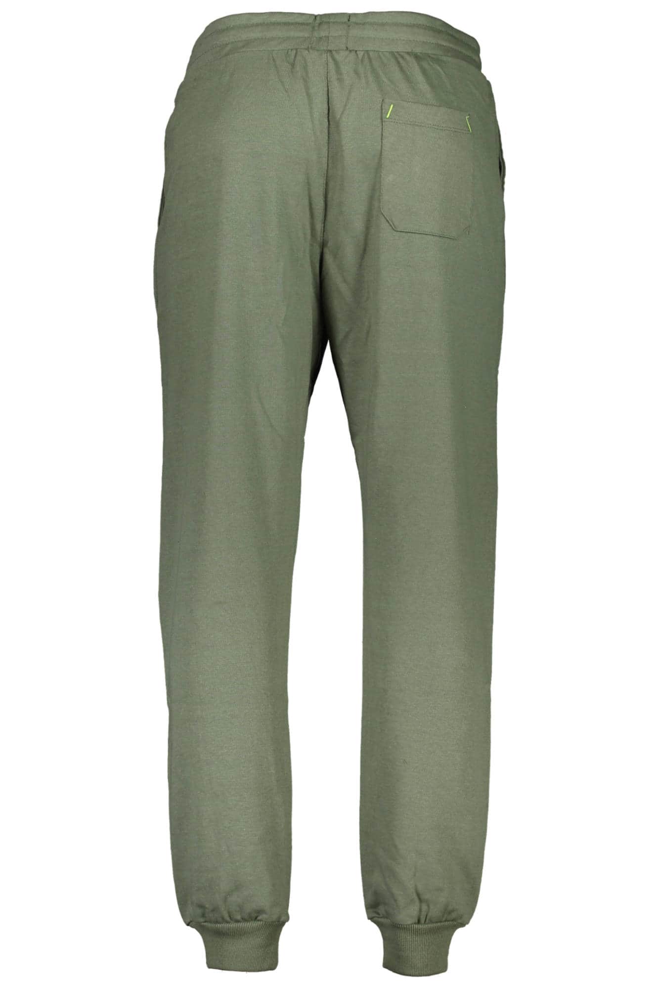 GIAN MARCO VENTURI MEN'S GREEN TROUSERS