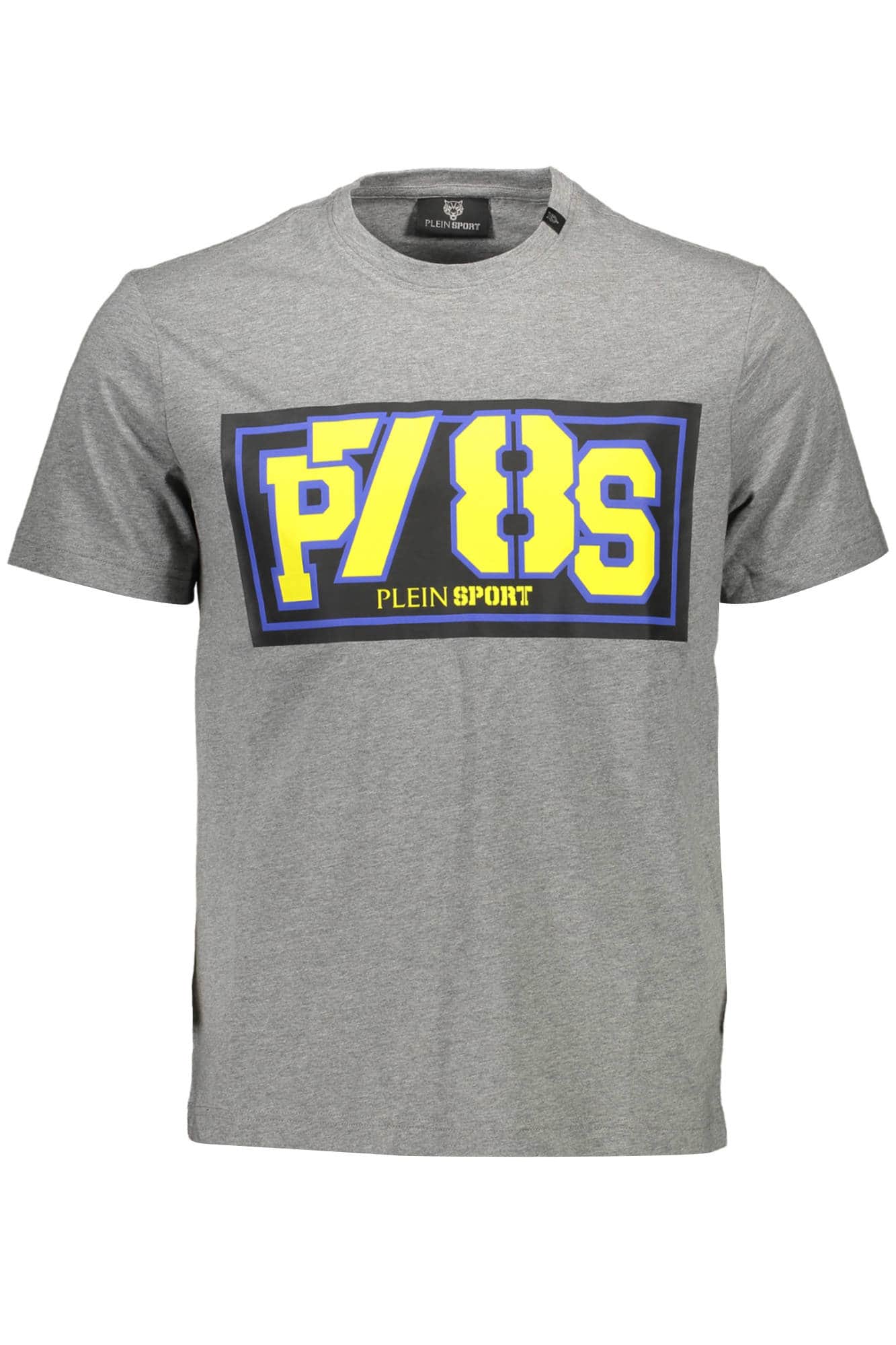 PLEIN SPORT SHORT SLEEVE T-SHIRT MEN GREY