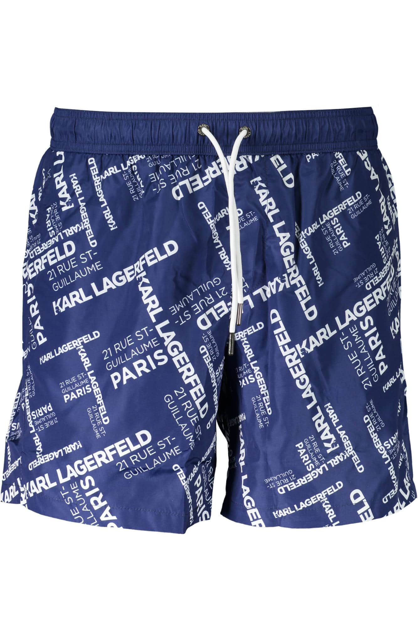 KARL LAGERFELD BEACHWEAR SWIMSUIT BOTTOM MEN BLUE