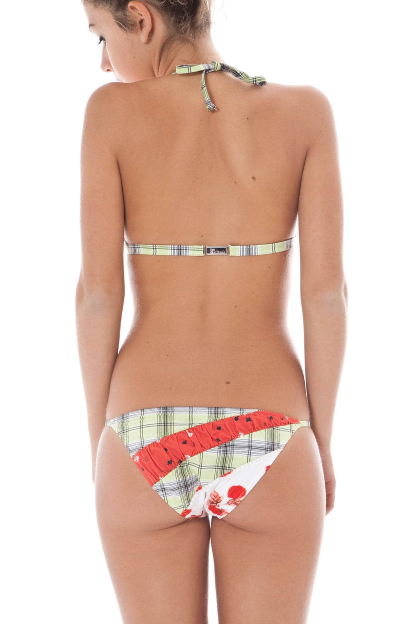 JOHN GALLIANO DAMES MULTICOLOR BIKINI BADPAK