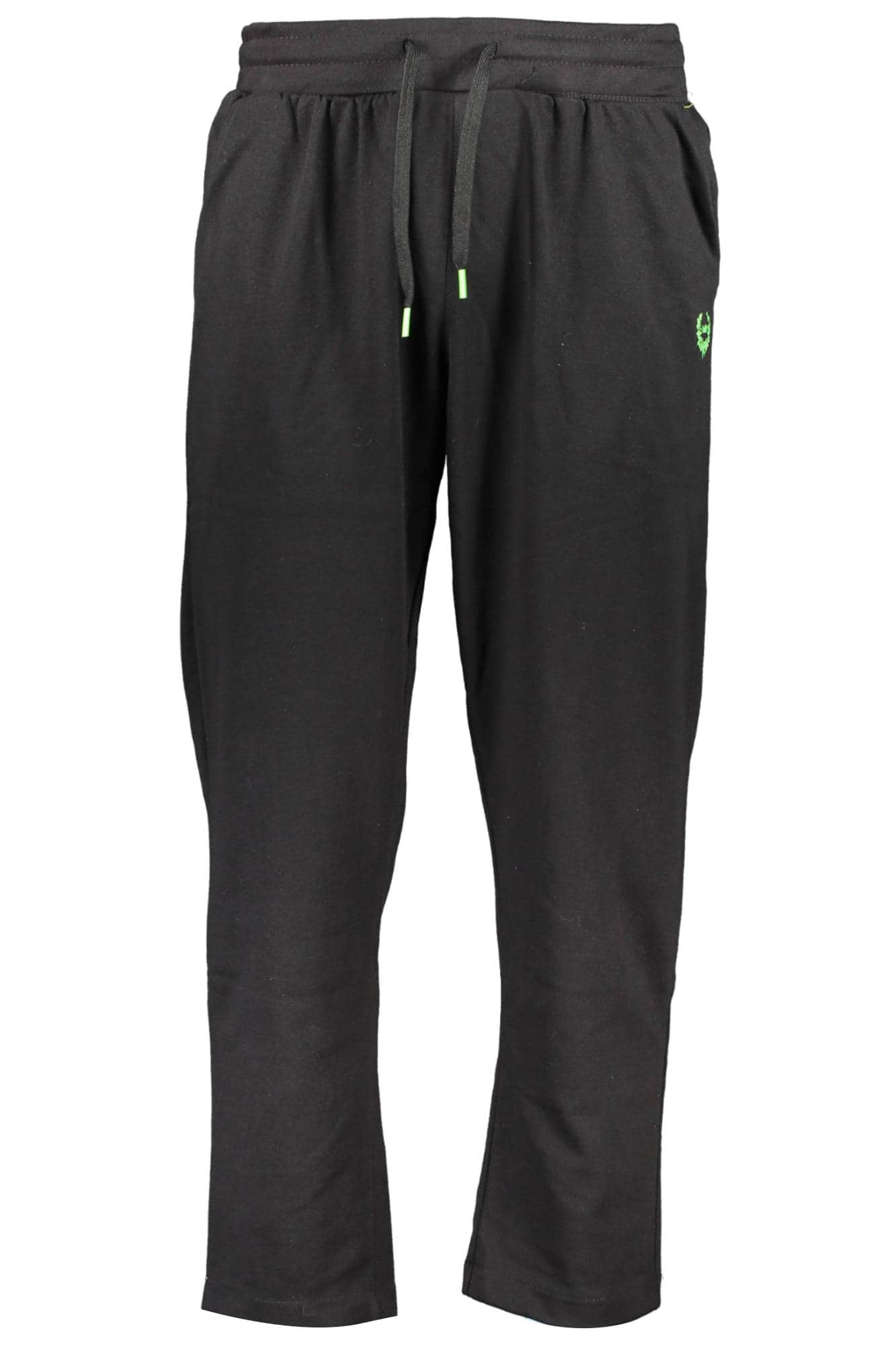 GIAN MARCO VENTURI BLACK MEN'S PANTS