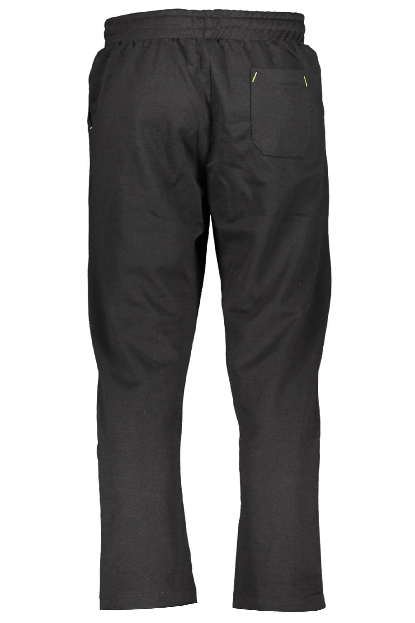 GIAN MARCO VENTURI BLACK MEN'S PANTS