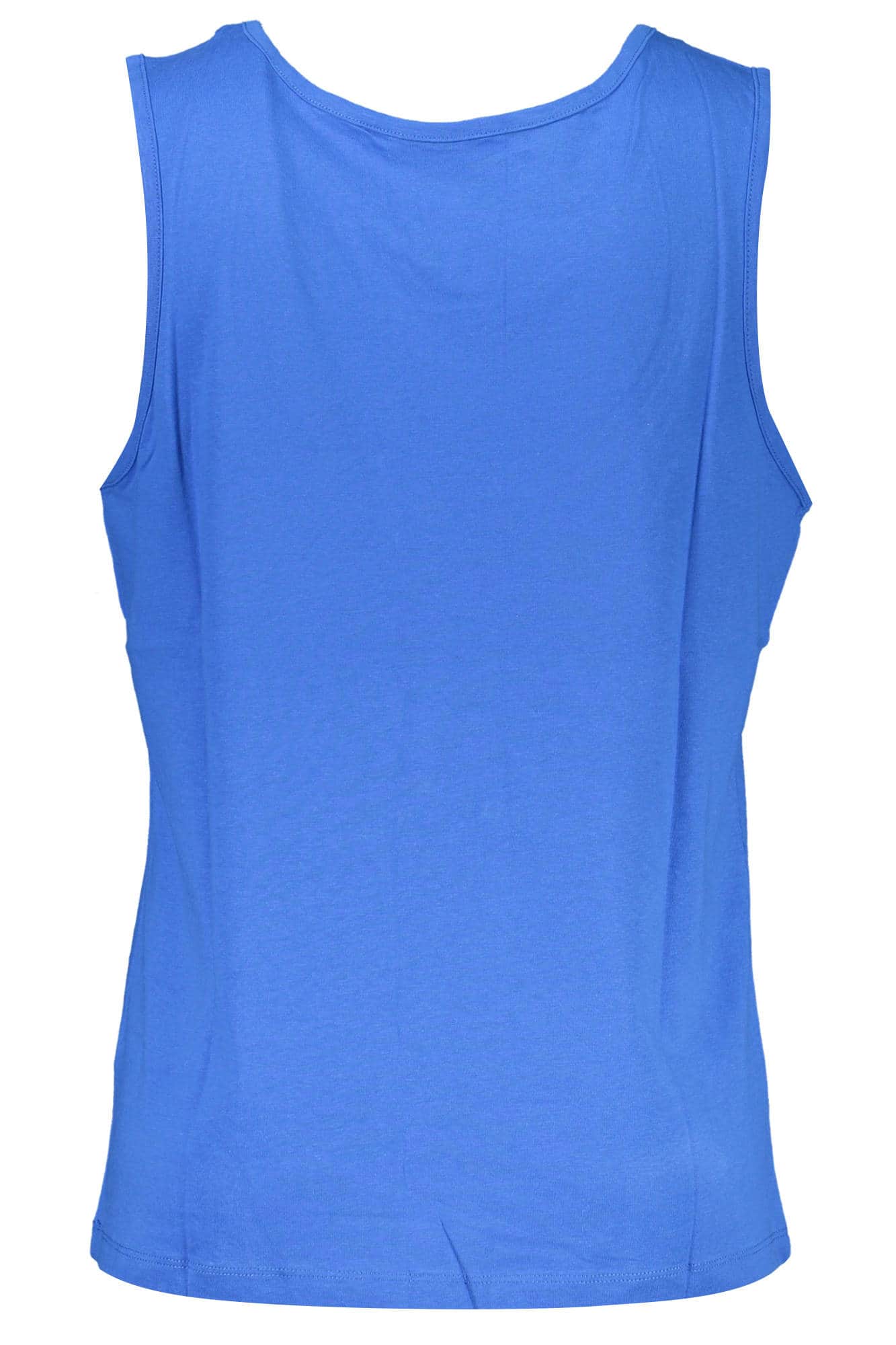 GIAN MARCO VENTURI MEN'S BLUE TANK TOP