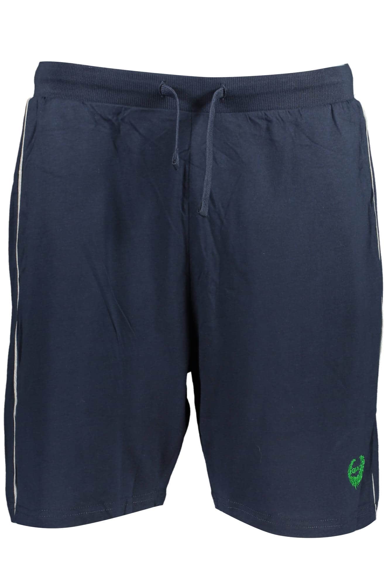 GIAN MARCO VENTURI MEN'S BLUE SHORT PANTS