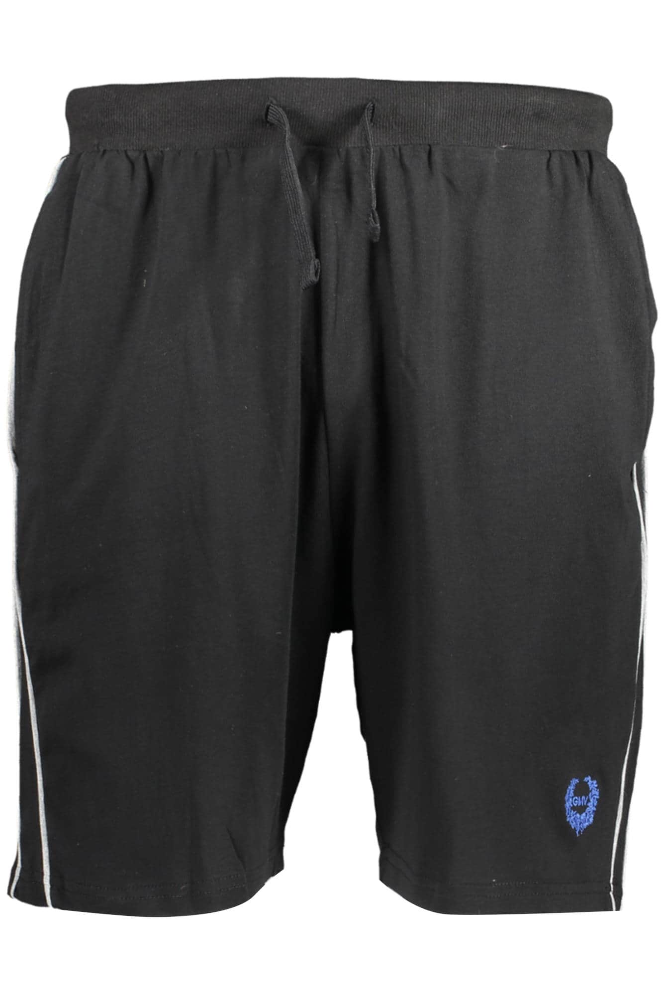 GIAN MARCO VENTURI MEN'S BLACK SHORT PANTS
