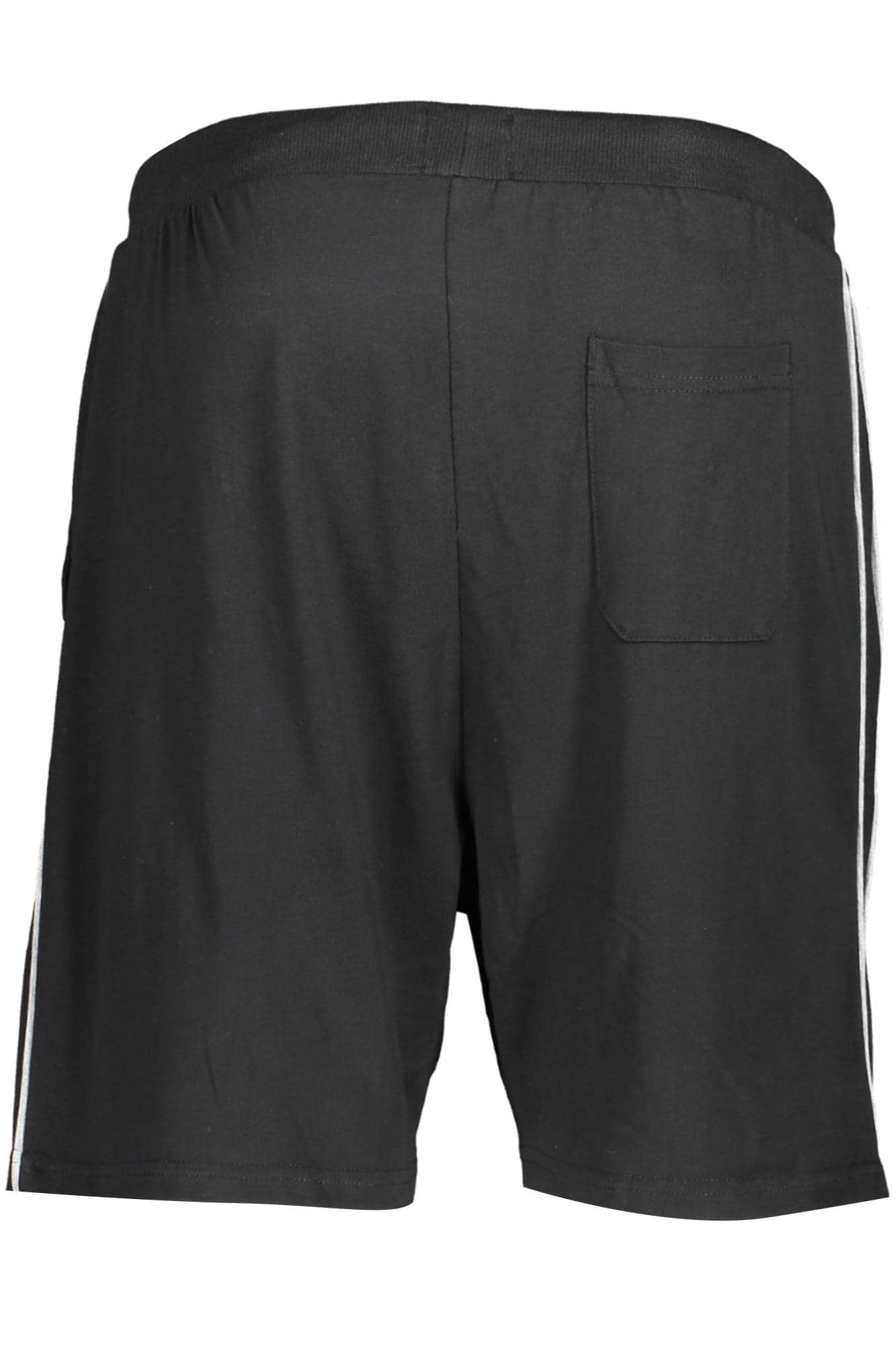 GIAN MARCO VENTURI MEN'S BLACK SHORT PANTS