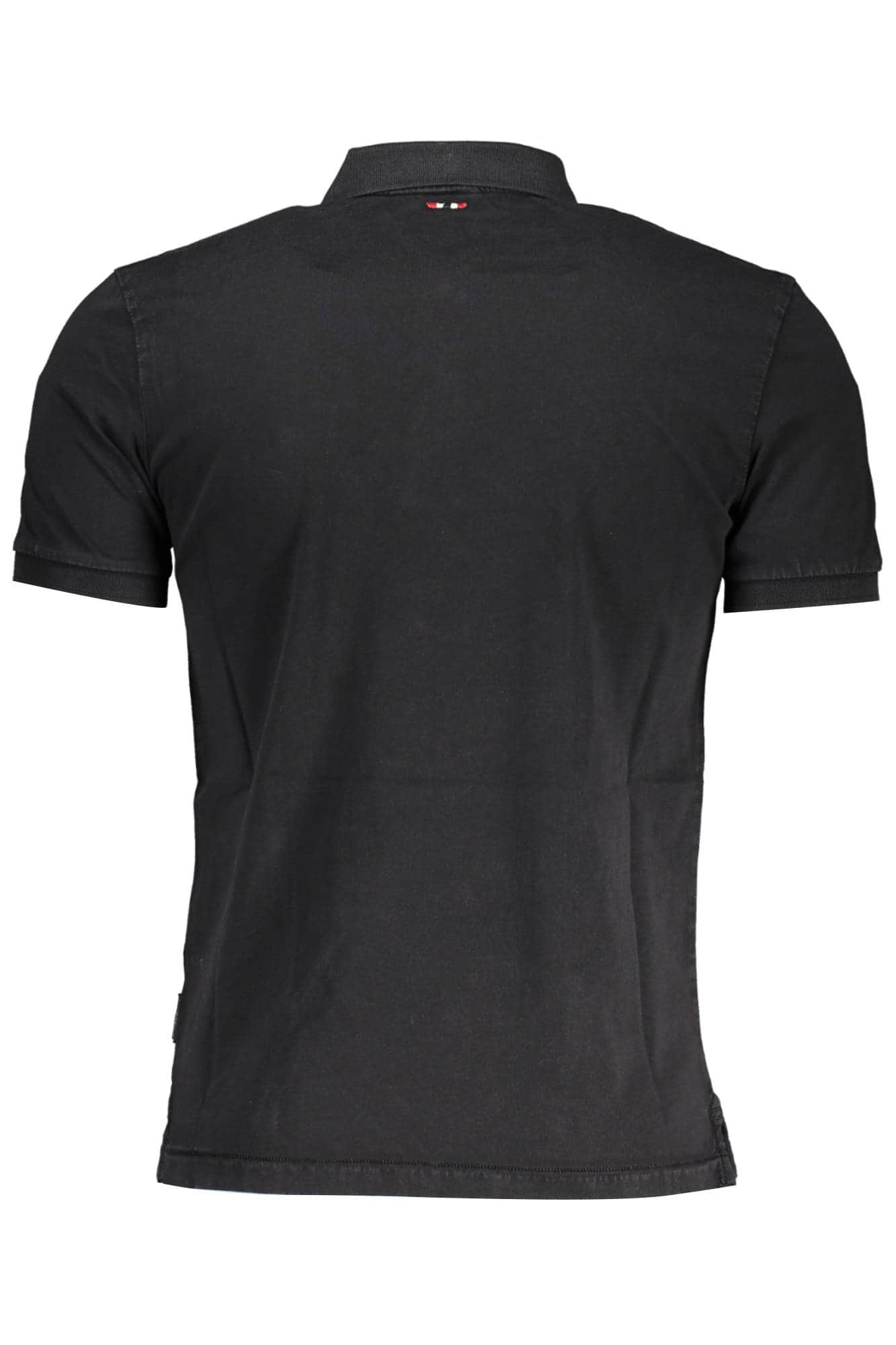NAPAPIJRI POLO SHORT SLEEVE MEN BLACK