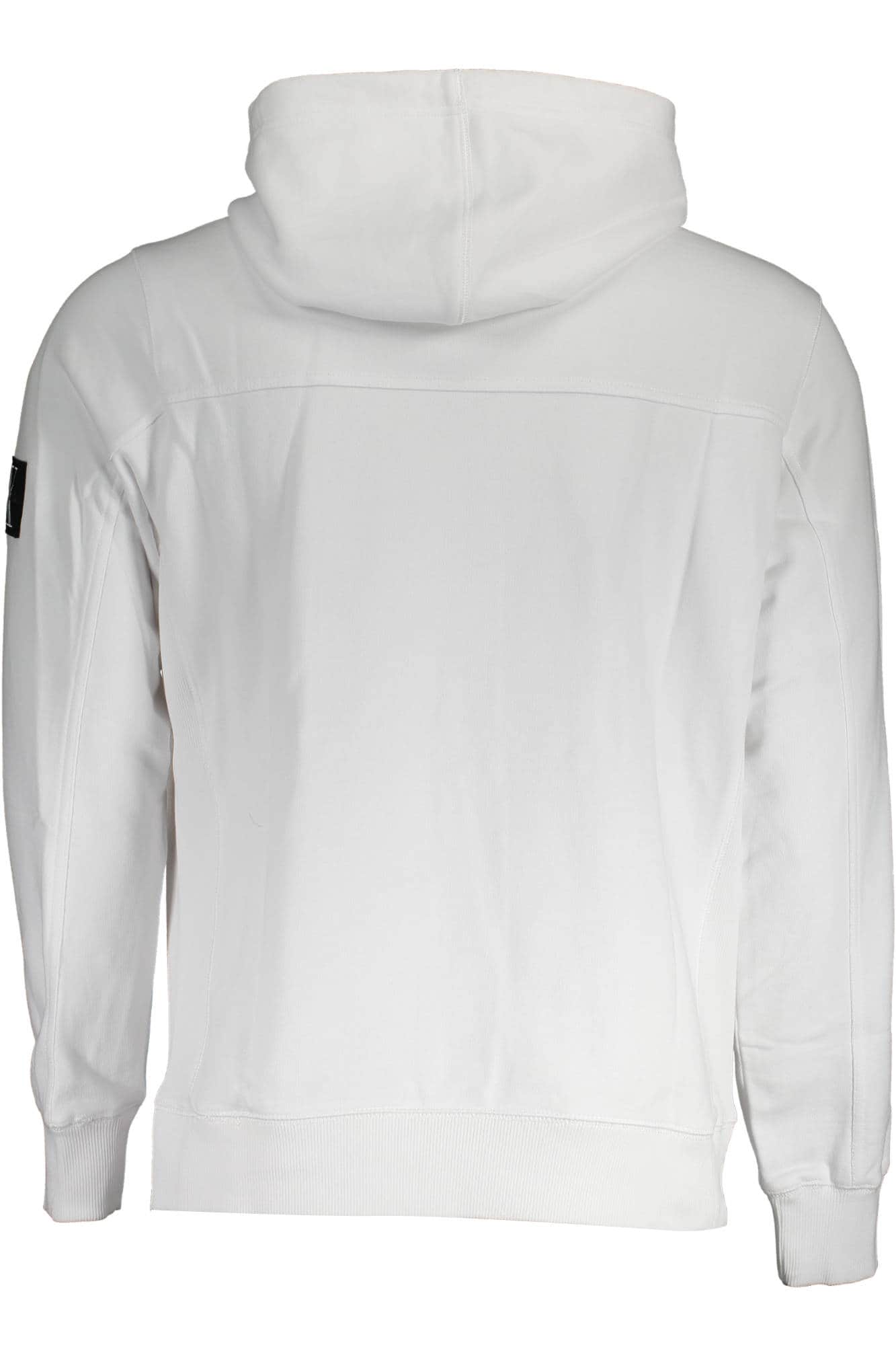 CALVIN KLEIN MEN'S ZIP-UP SWEATSHIRT WHITE