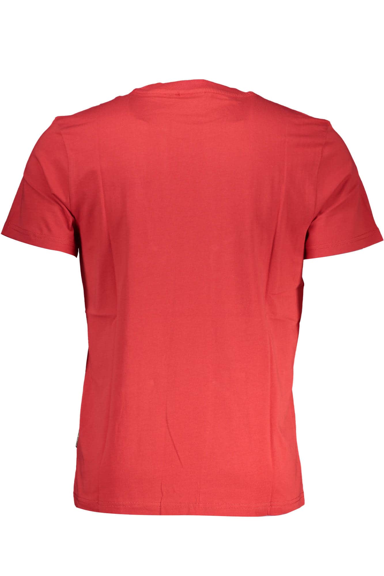 NAPAPIJRI HEREN KORTE MOUW T-SHIRT ROOD