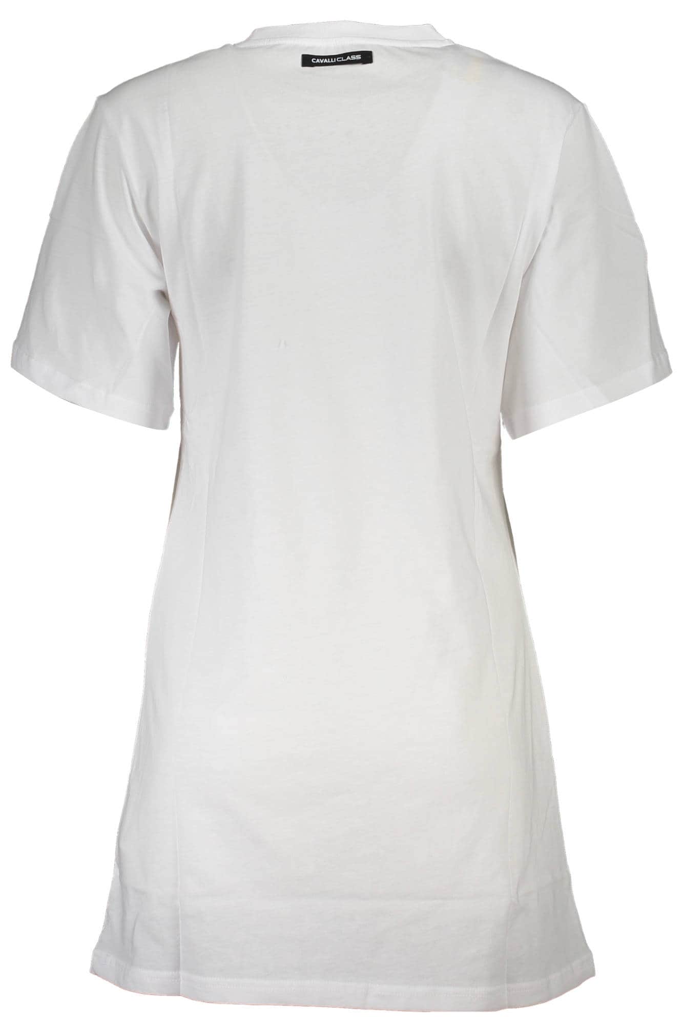 CAVALLI CLASS SHORT SLEEVE T-SHIRT WOMEN WHITE
