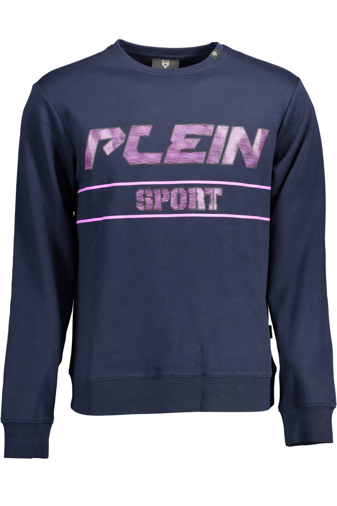PLEIN SPORT SWEATSHIRT WITHOUT ZIP MEN BLUE