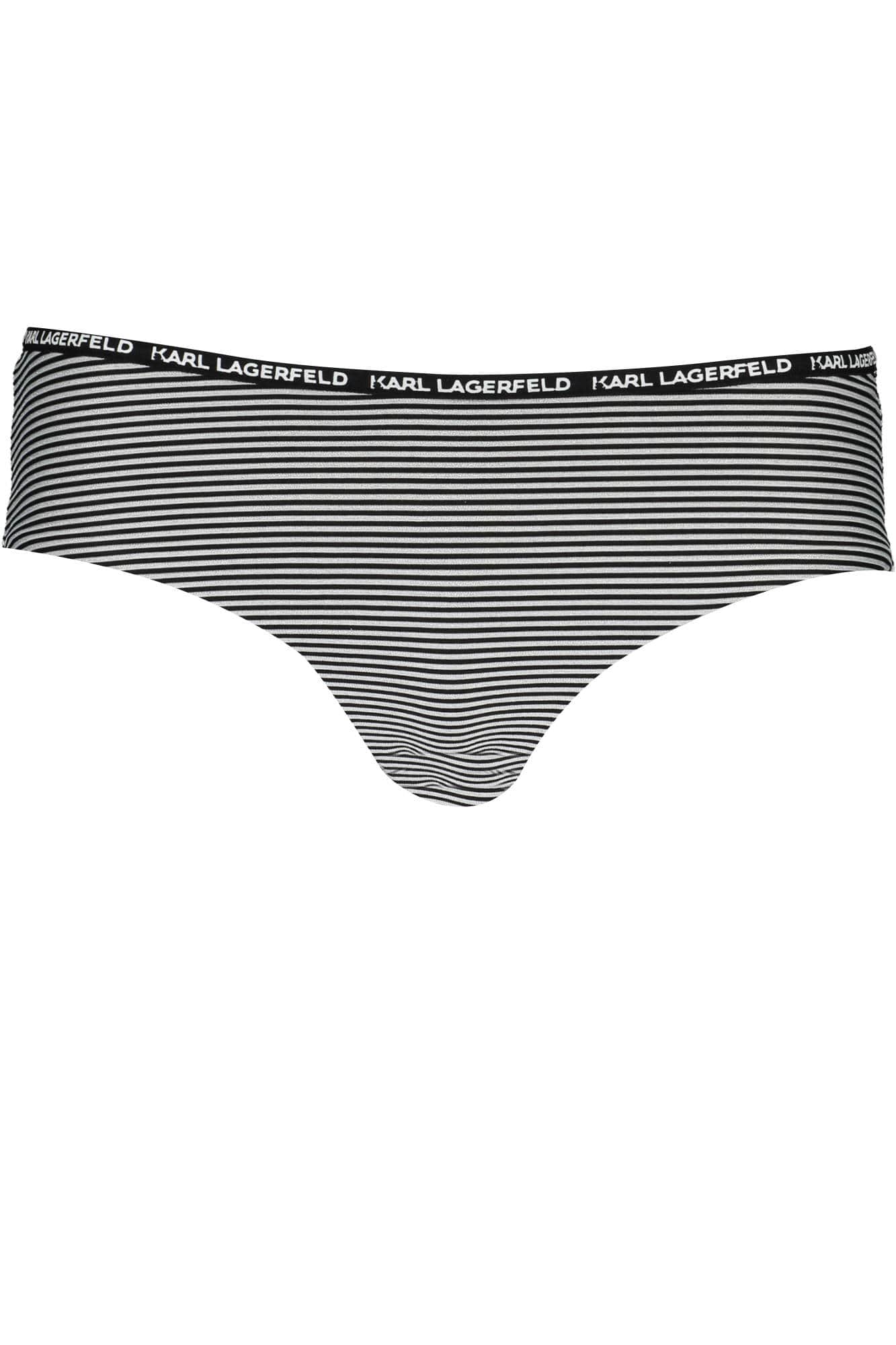 KARL LAGERFELD BEACHWEAR SWIMSUIT BOTTOM WOMEN BLACK