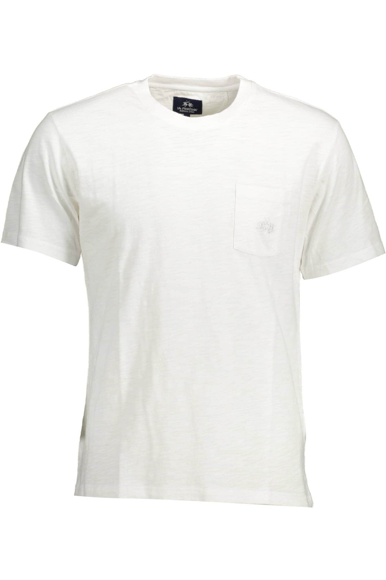 LA MARTINA MEN'S SHORT SLEEVE T-SHIRT WHITE