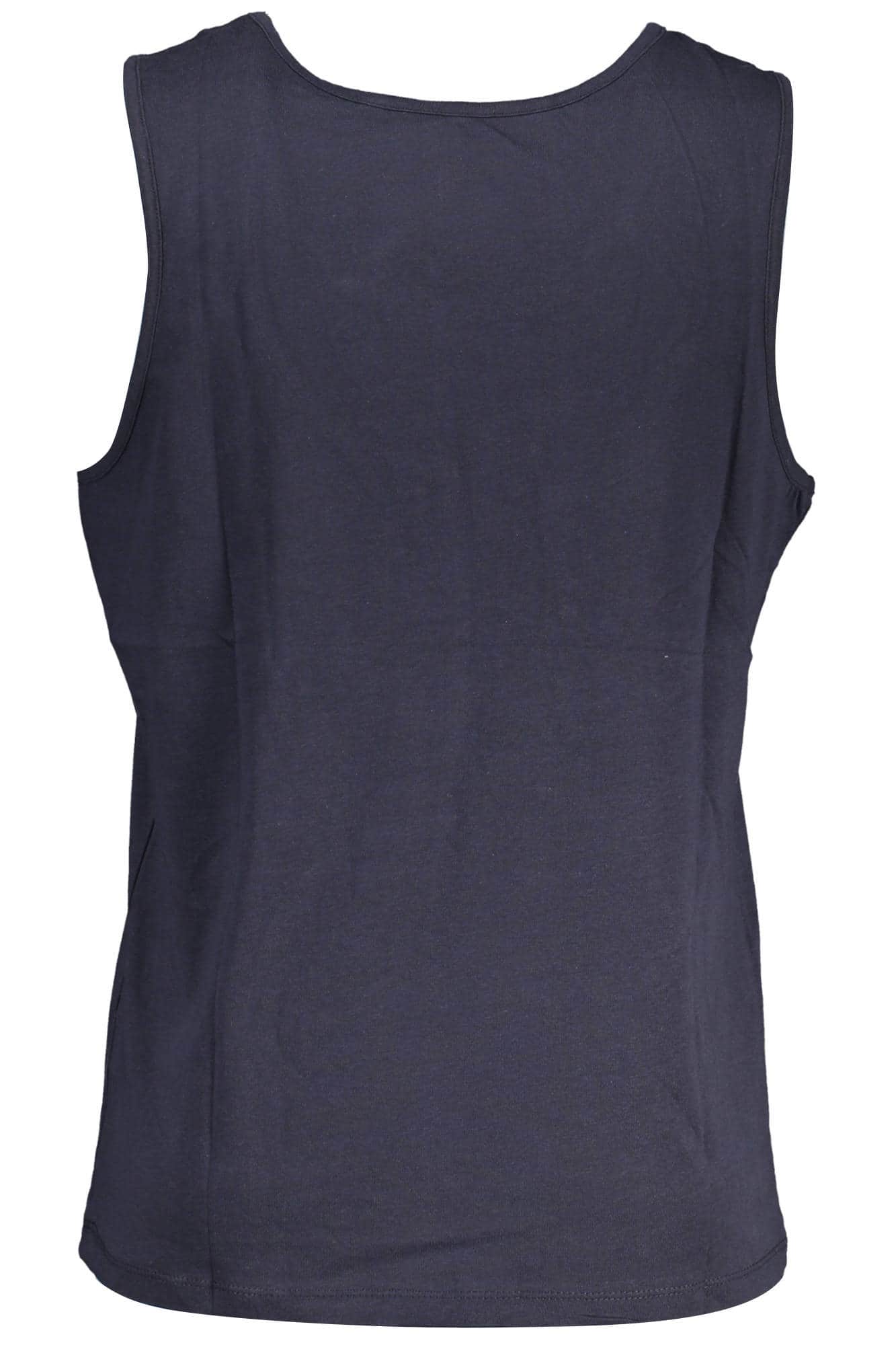 GIAN MARCO VENTURI MEN'S BLUE TANK TOP