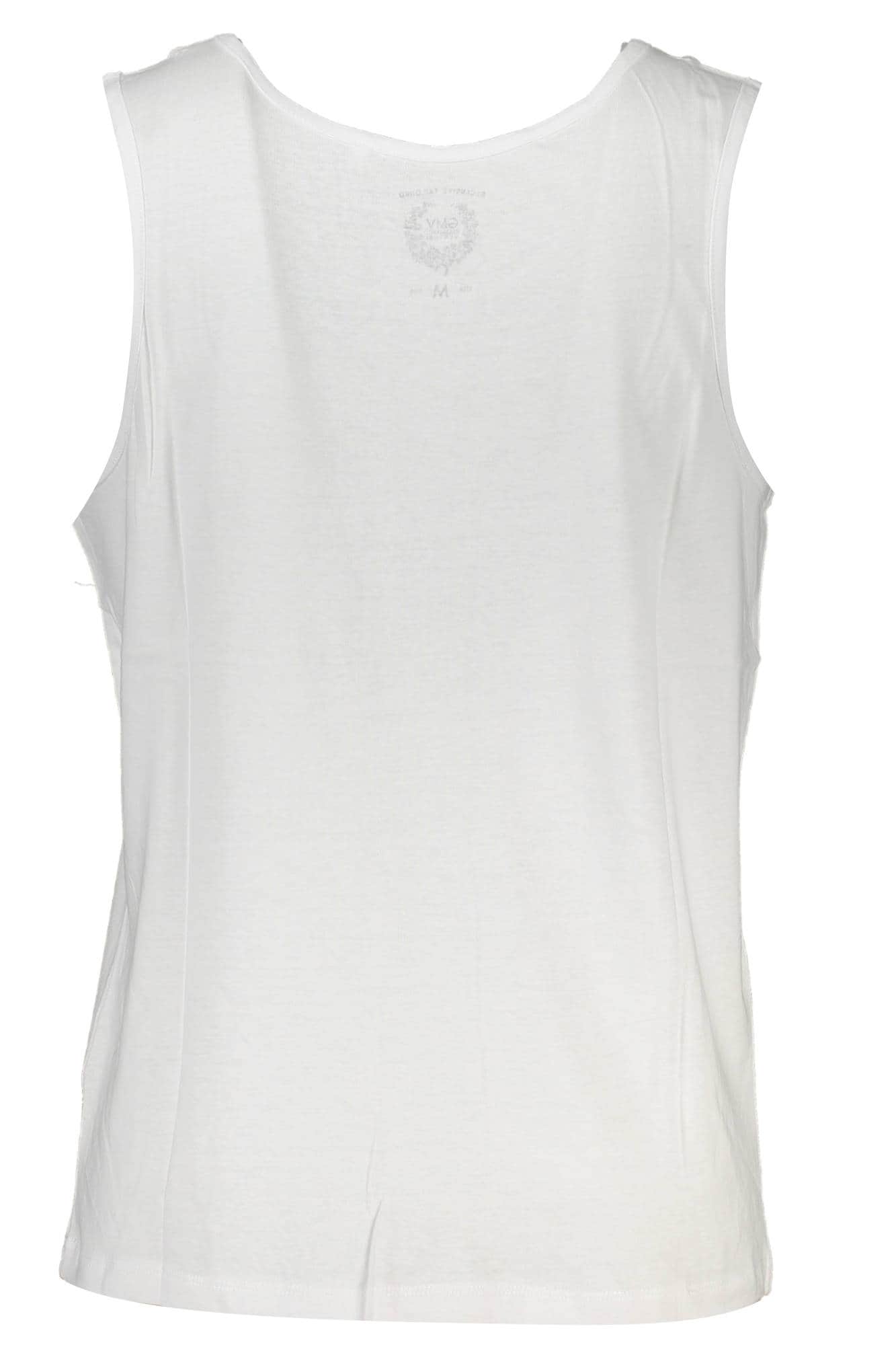 GIAN MARCO VENTURI MEN'S WHITE TANK TOP