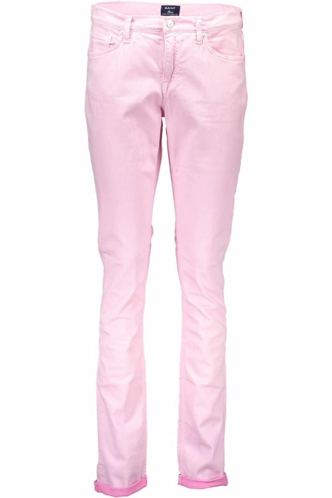 GANT WOMEN'S LIGHT BLUE TROUSERS