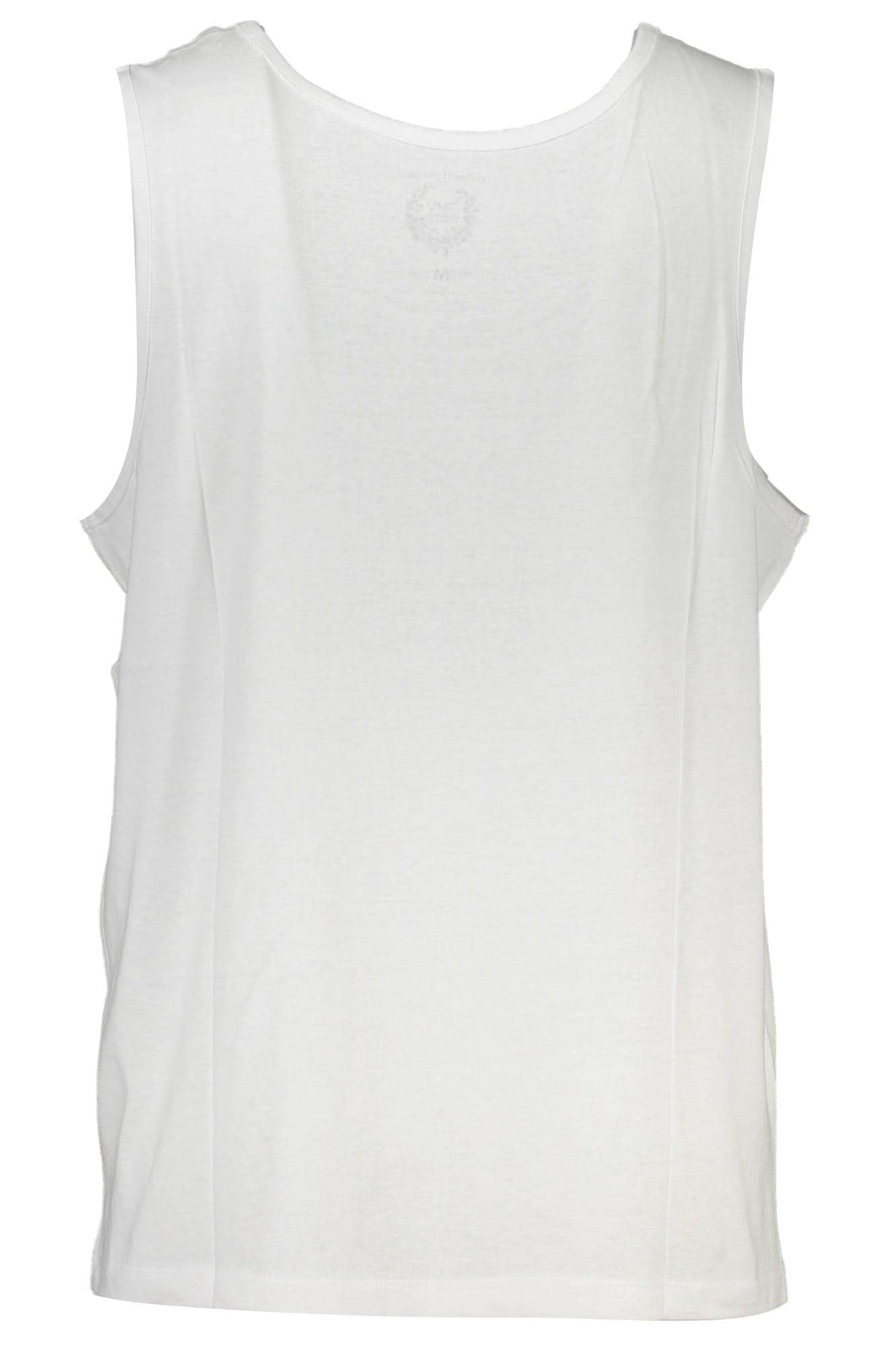 GIAN MARCO VENTURI MEN'S WHITE TANK TOP