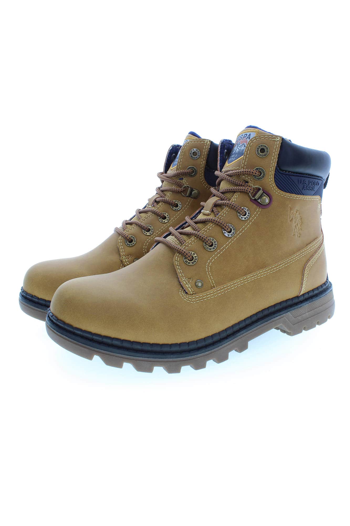 US POLO ASSN. MEN'S BEIGE BOOTS