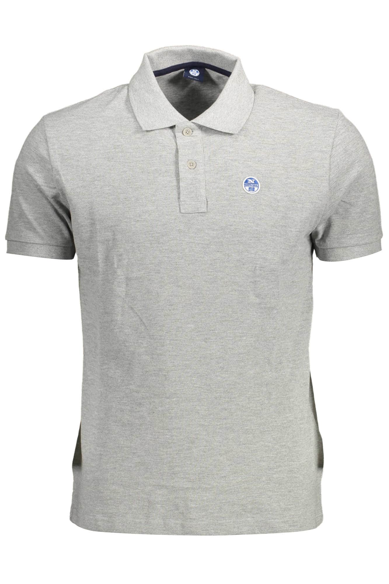 NORTH SAILS MEN'S SHORT SLEEVE POLO GREY