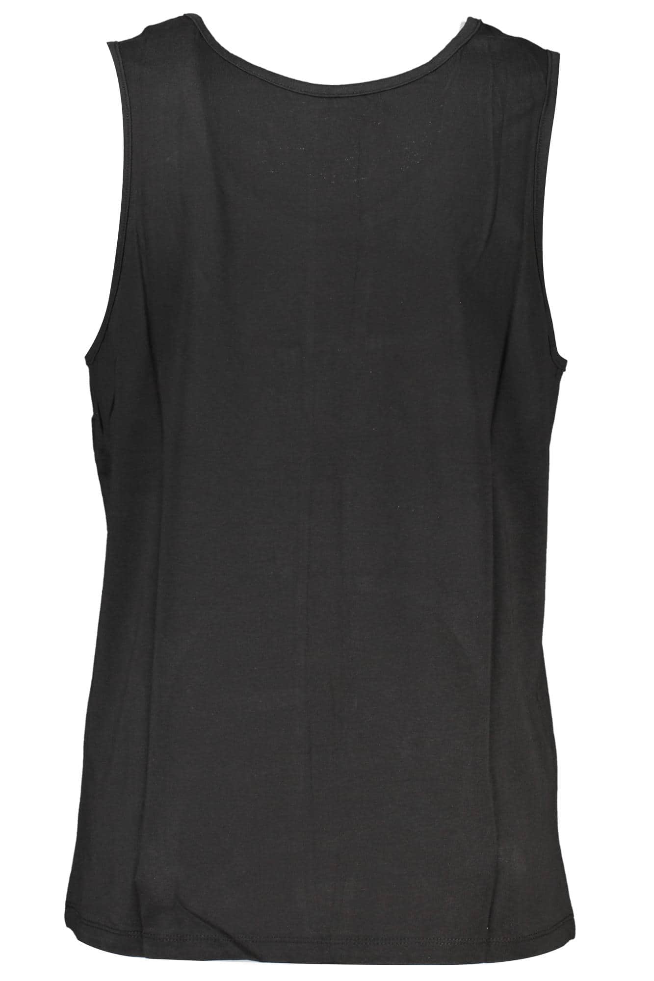 GIAN MARCO VENTURI MEN'S BLACK TANK TOP