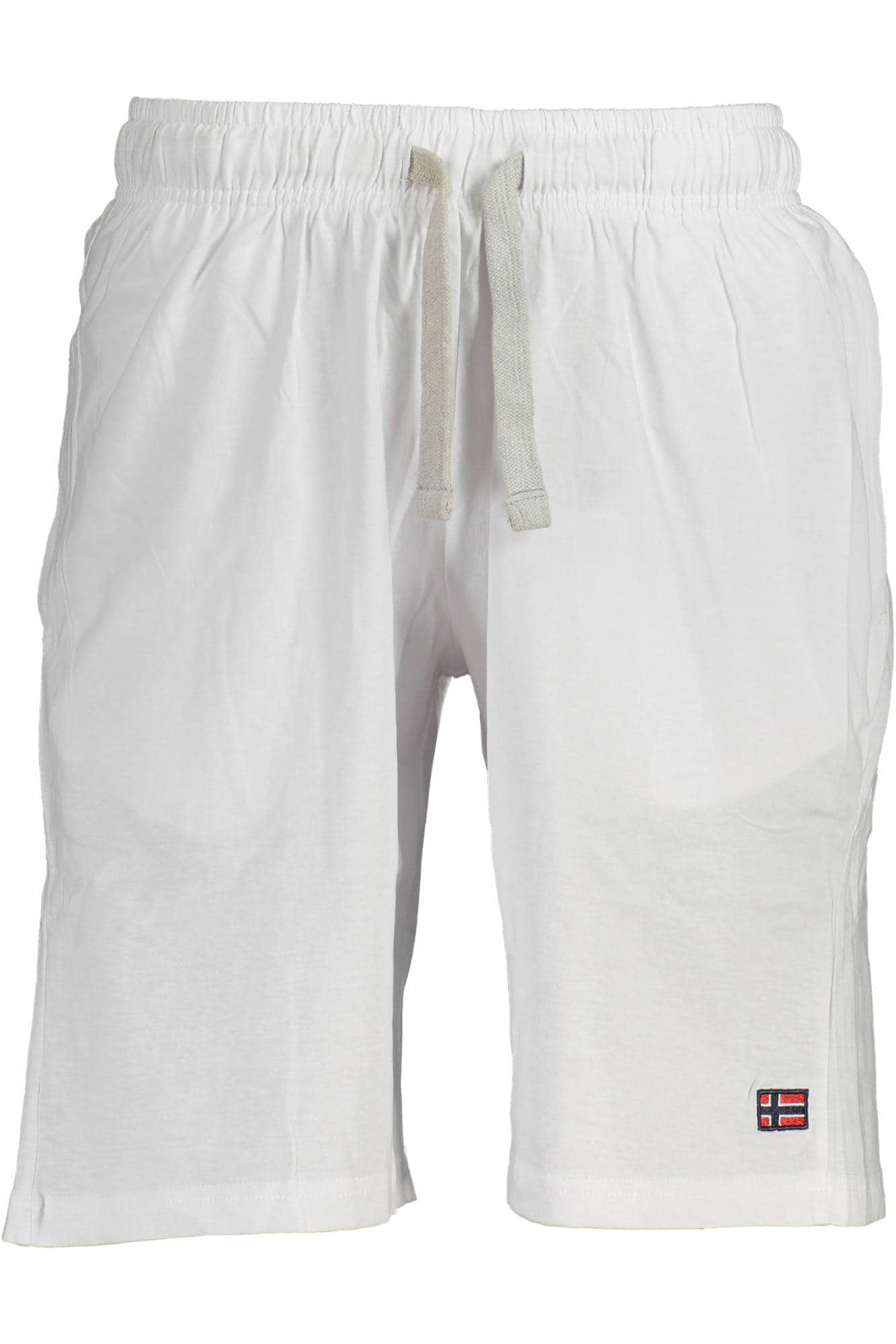 NORWAY 1963 MEN'S BERMUDA PANTS WHITE