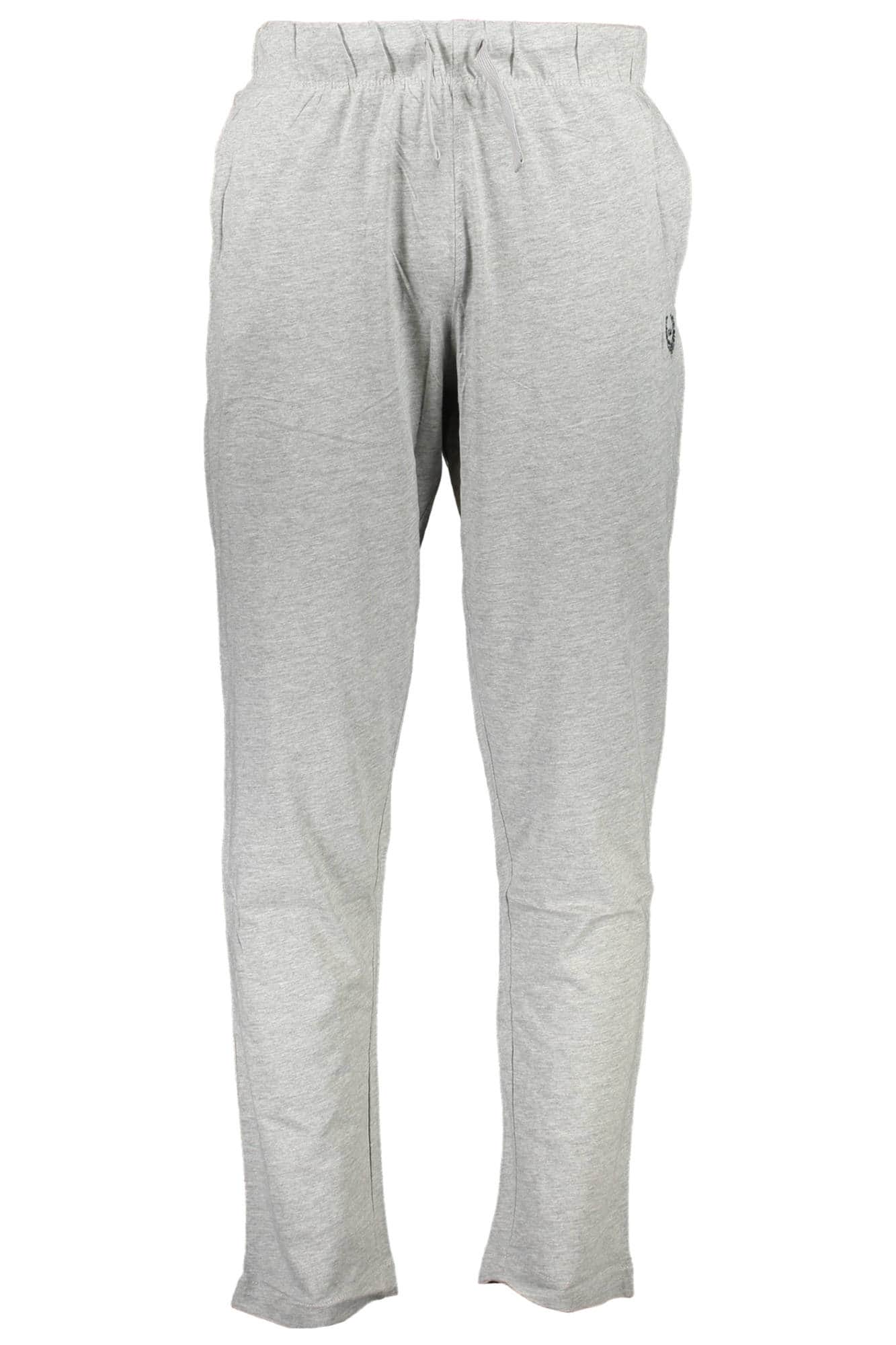 GIAN MARCO VENTURI MEN'S TROUSERS GREY