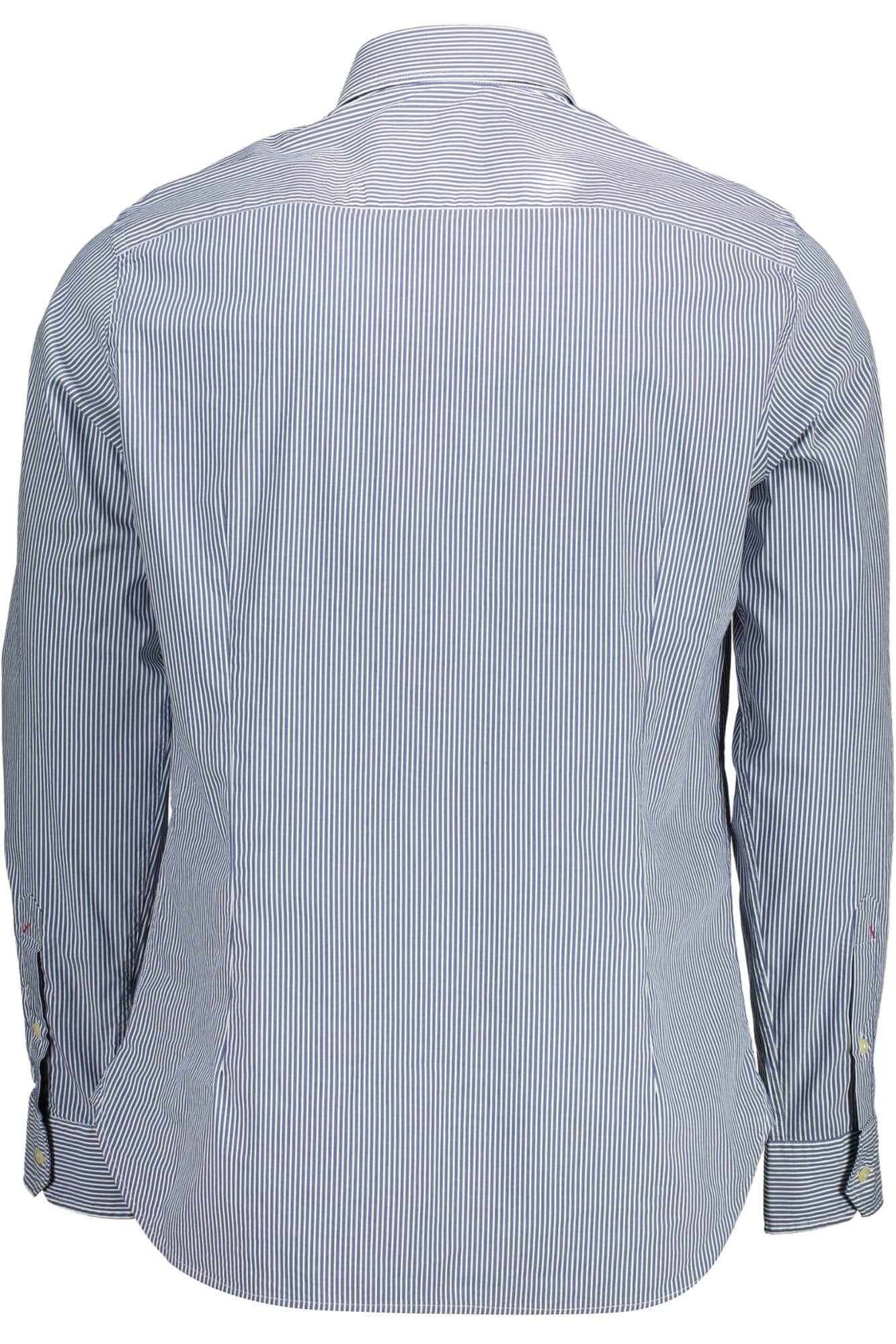 US POLO ASSN. MEN'S BLUE LONG-SLEEVED SHIRT
