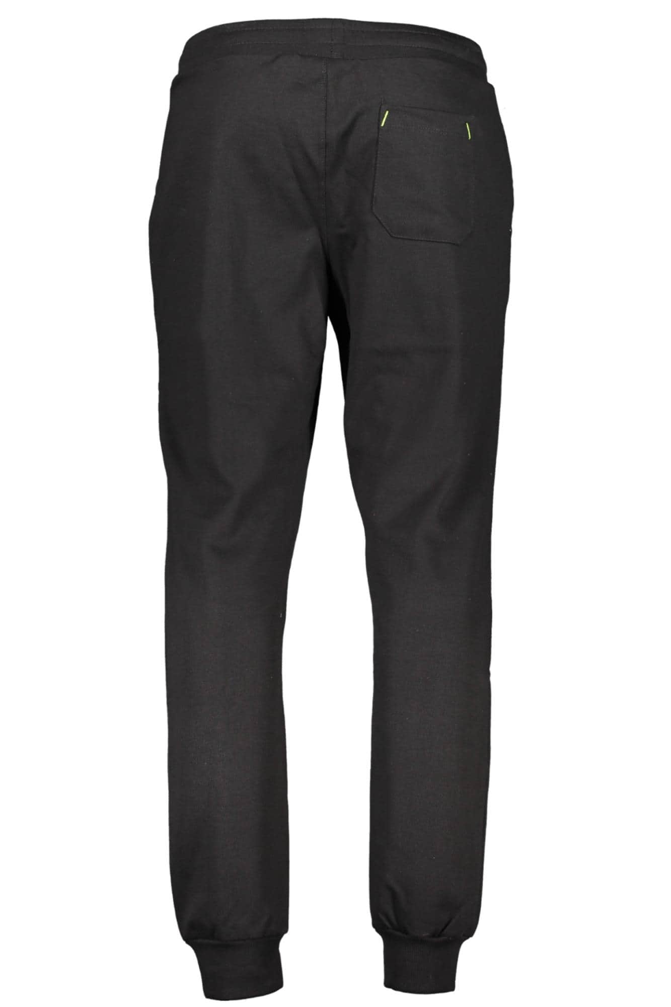 GIAN MARCO VENTURI BLACK MEN'S PANTS