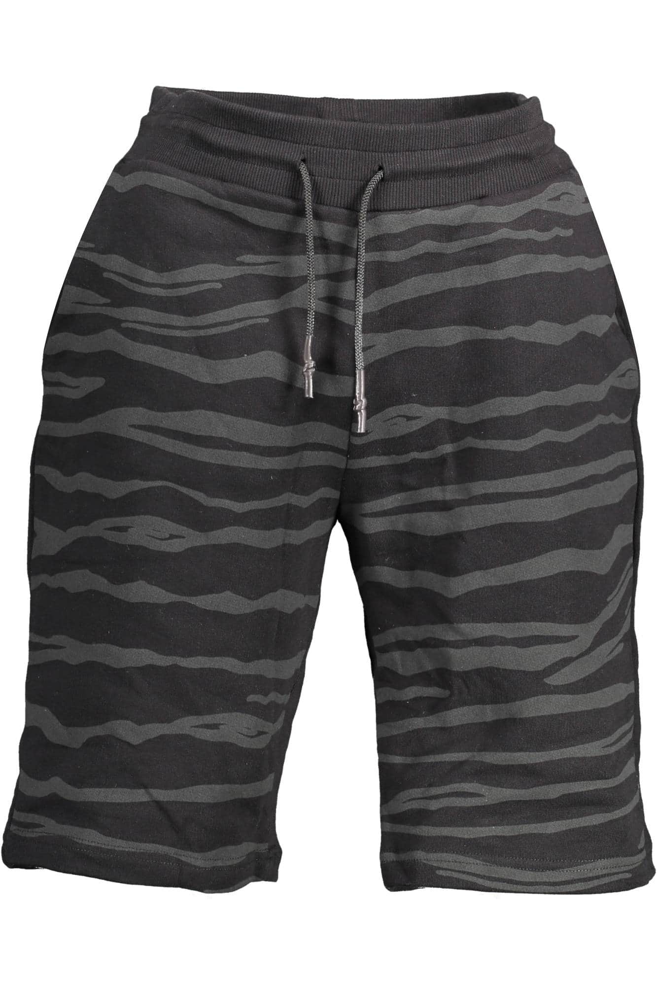 CAVALLI CLASS MEN'S BERMUDA PANTS BLACK