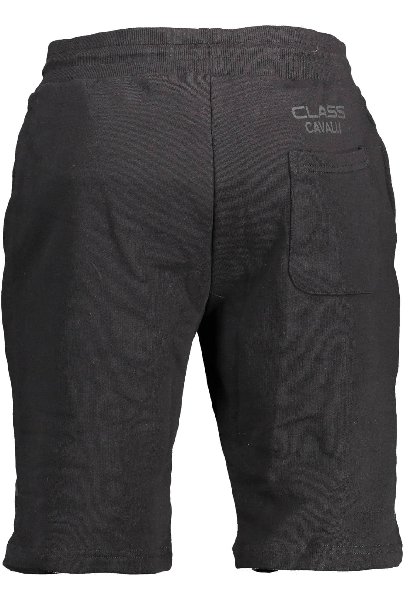 CAVALLI CLASS MEN'S BERMUDA PANTS BLACK