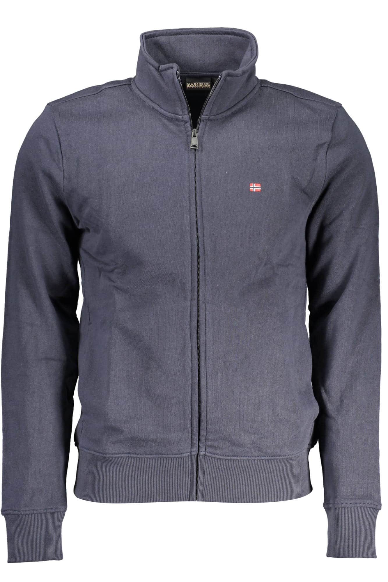 NAPAPIJRI MEN'S ZIP-UP SWEATSHIRT BLUE