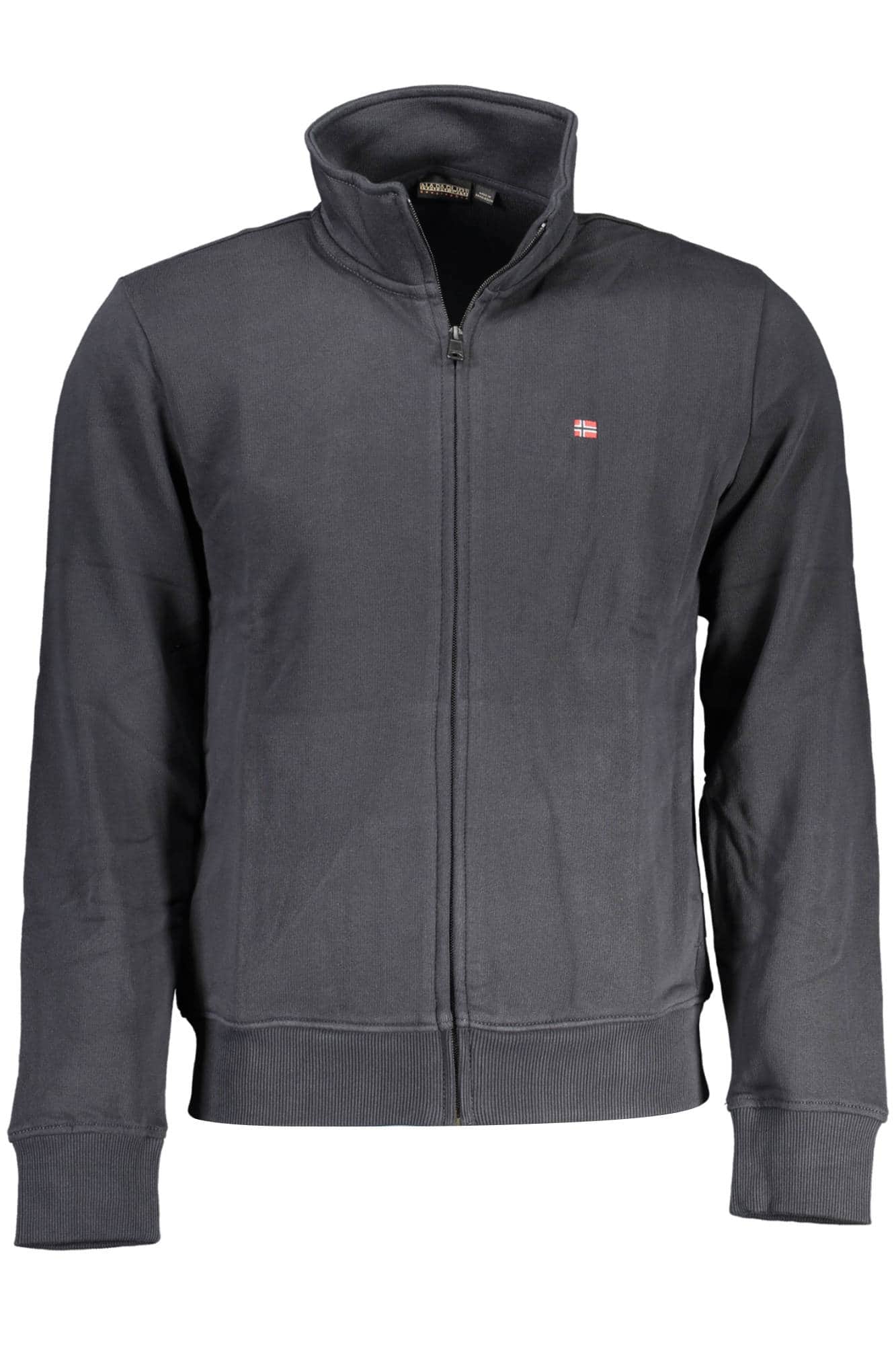 NAPAPIJRI MEN'S ZIP-UP SWEATSHIRT BLACK