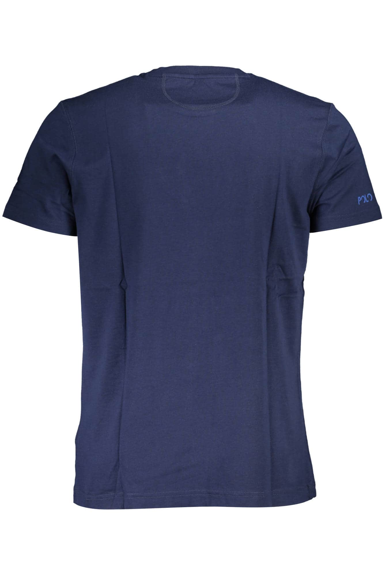 LA MARTINA MEN'S SHORT SLEEVE T-SHIRT BLUE