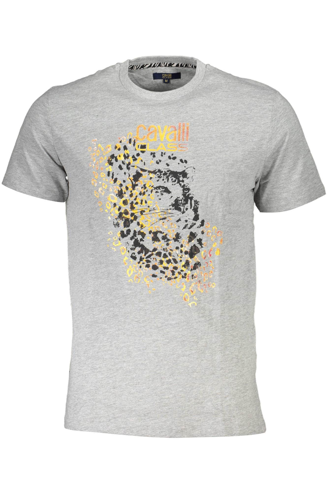 CAVALLI CLASS SHORT SLEEVE T-SHIRT MEN GREY