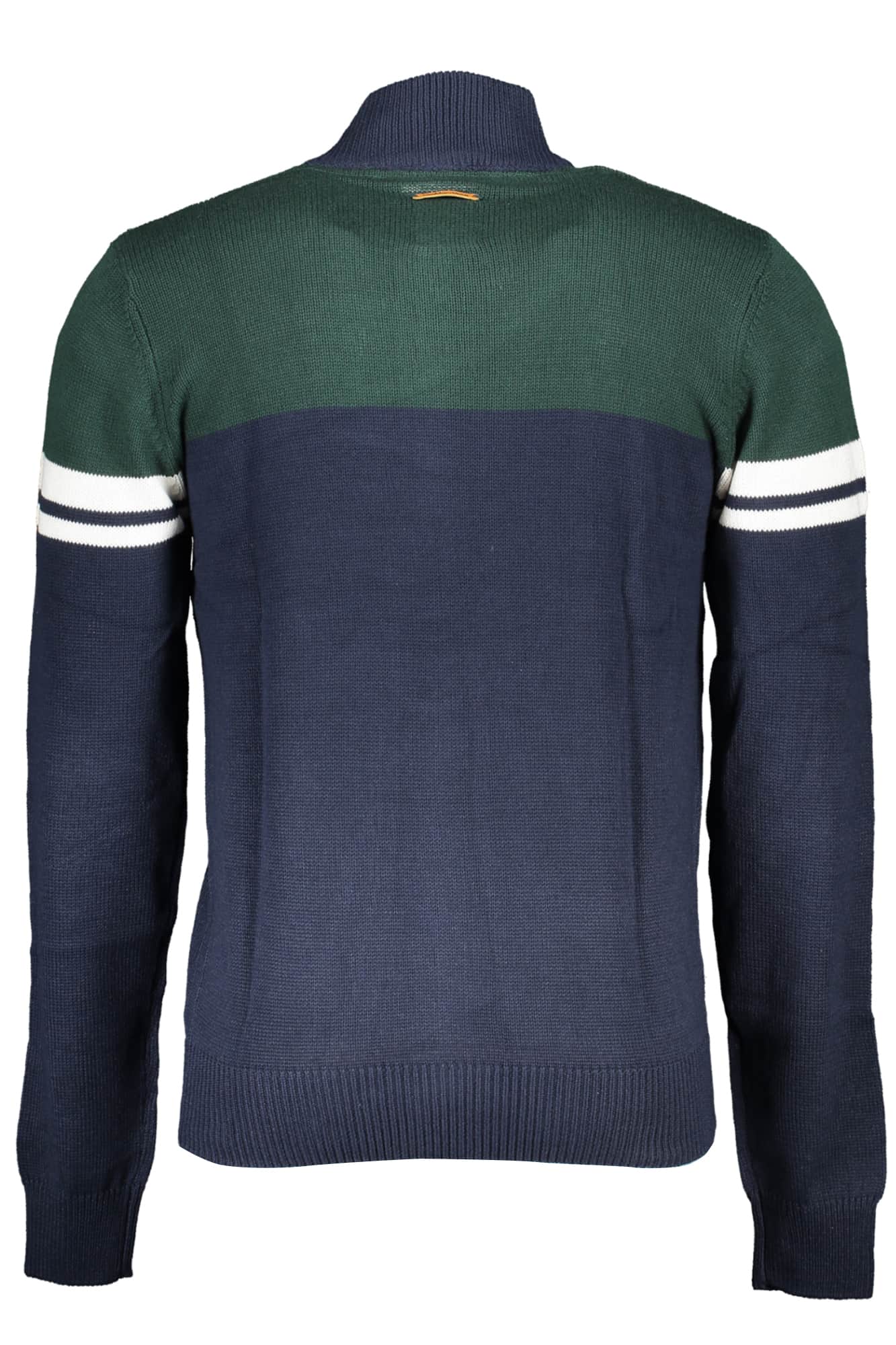 GIAN MARCO VENTURI BLUE MEN'S CARDIGAN