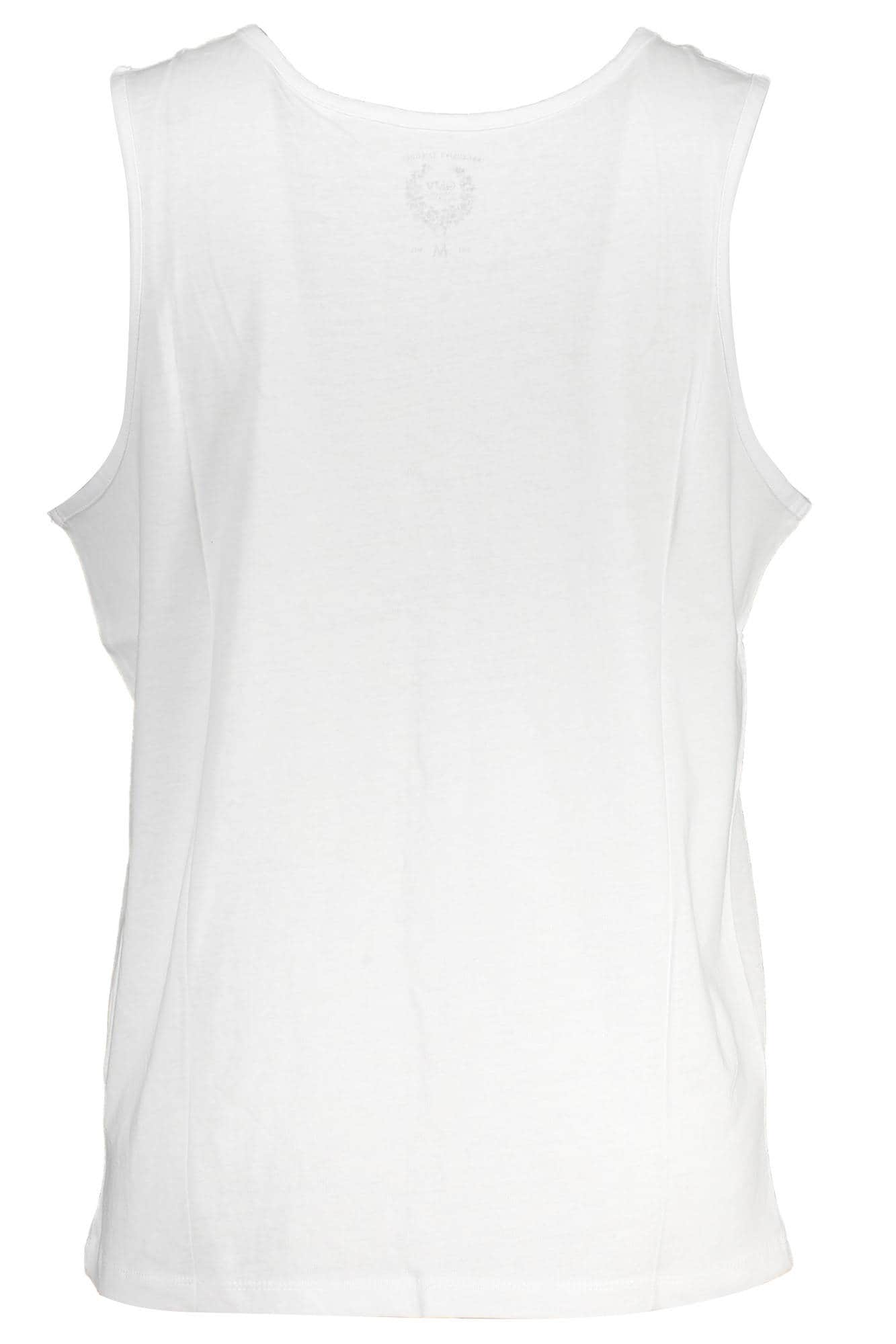 GIAN MARCO VENTURI MEN'S WHITE TANK TOP