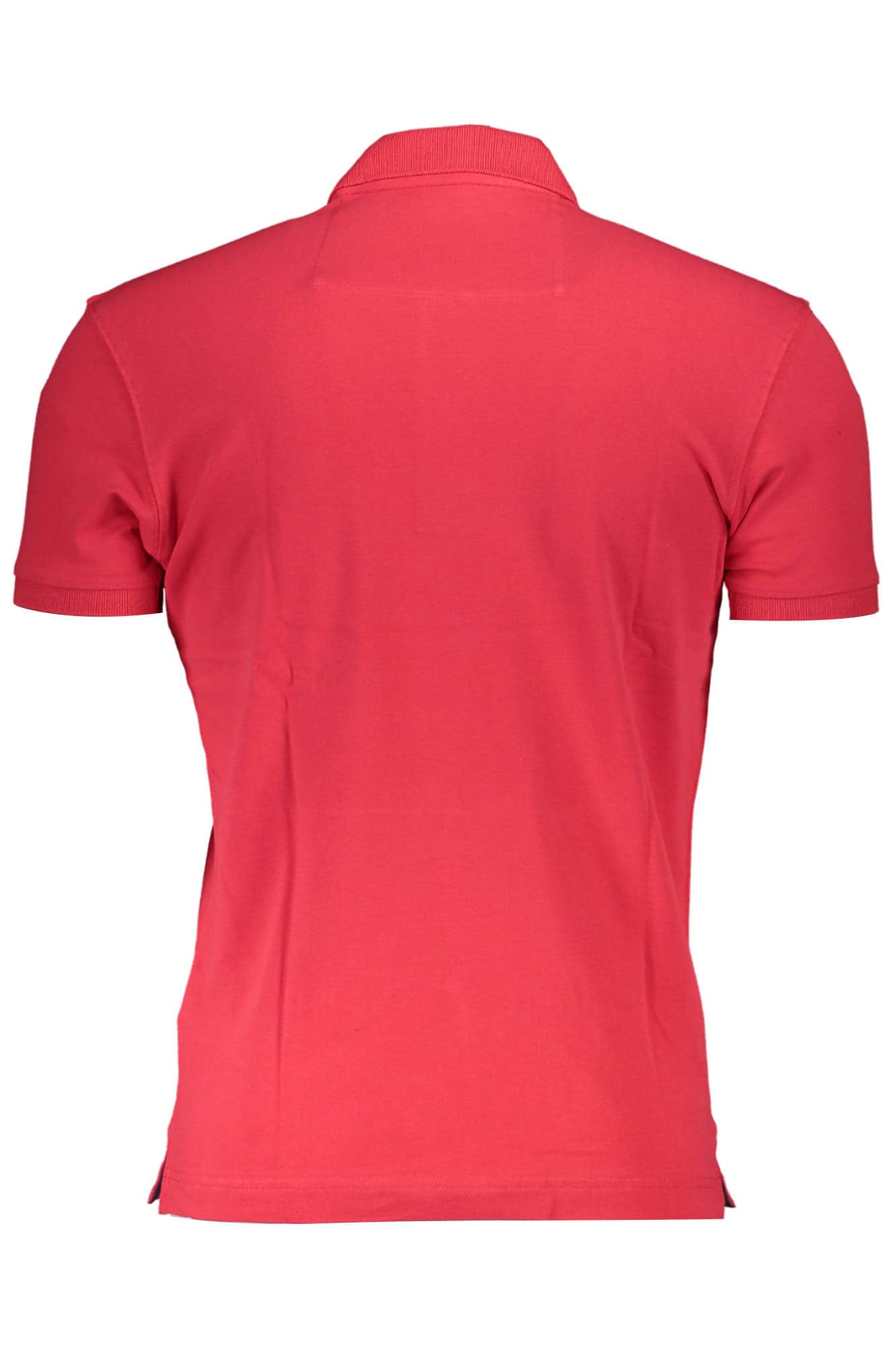 LA MARTINA HEREN KORTE MOUW POLO ROOD