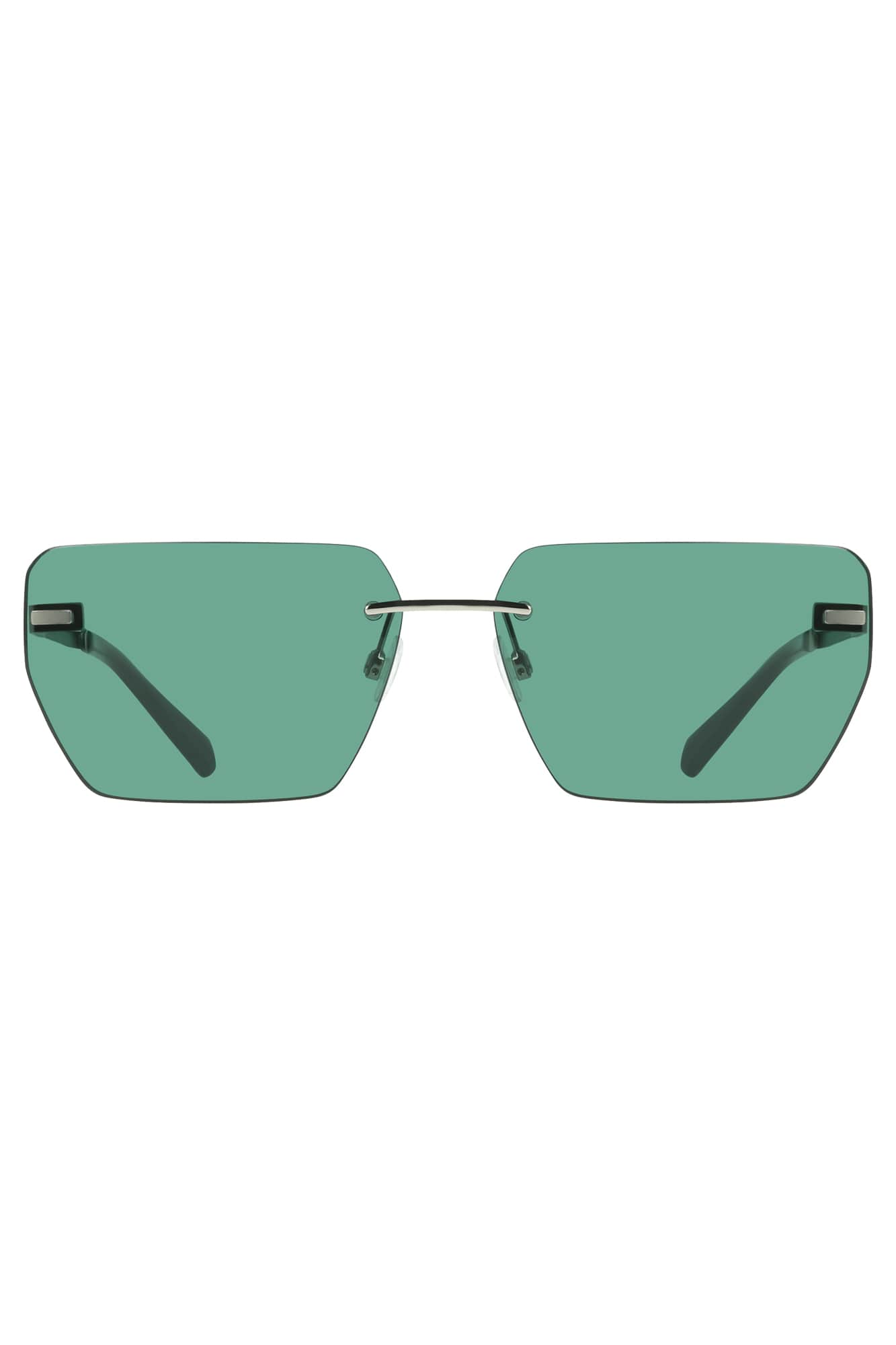 CALVIN KLEIN MEN'S SUNGLASSES GREEN