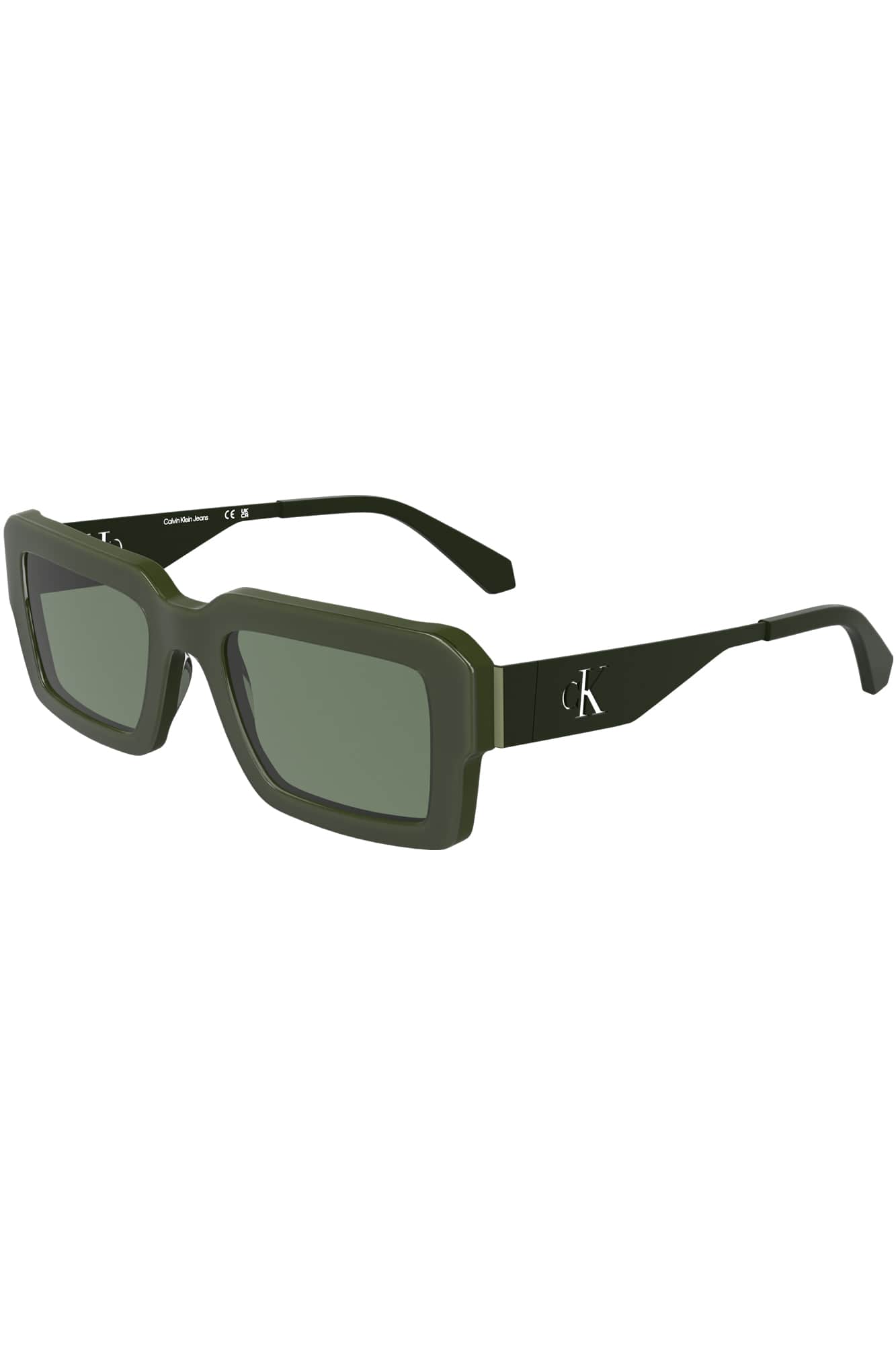 CALVIN KLEIN WOMEN'S SUNGLASSES GREEN