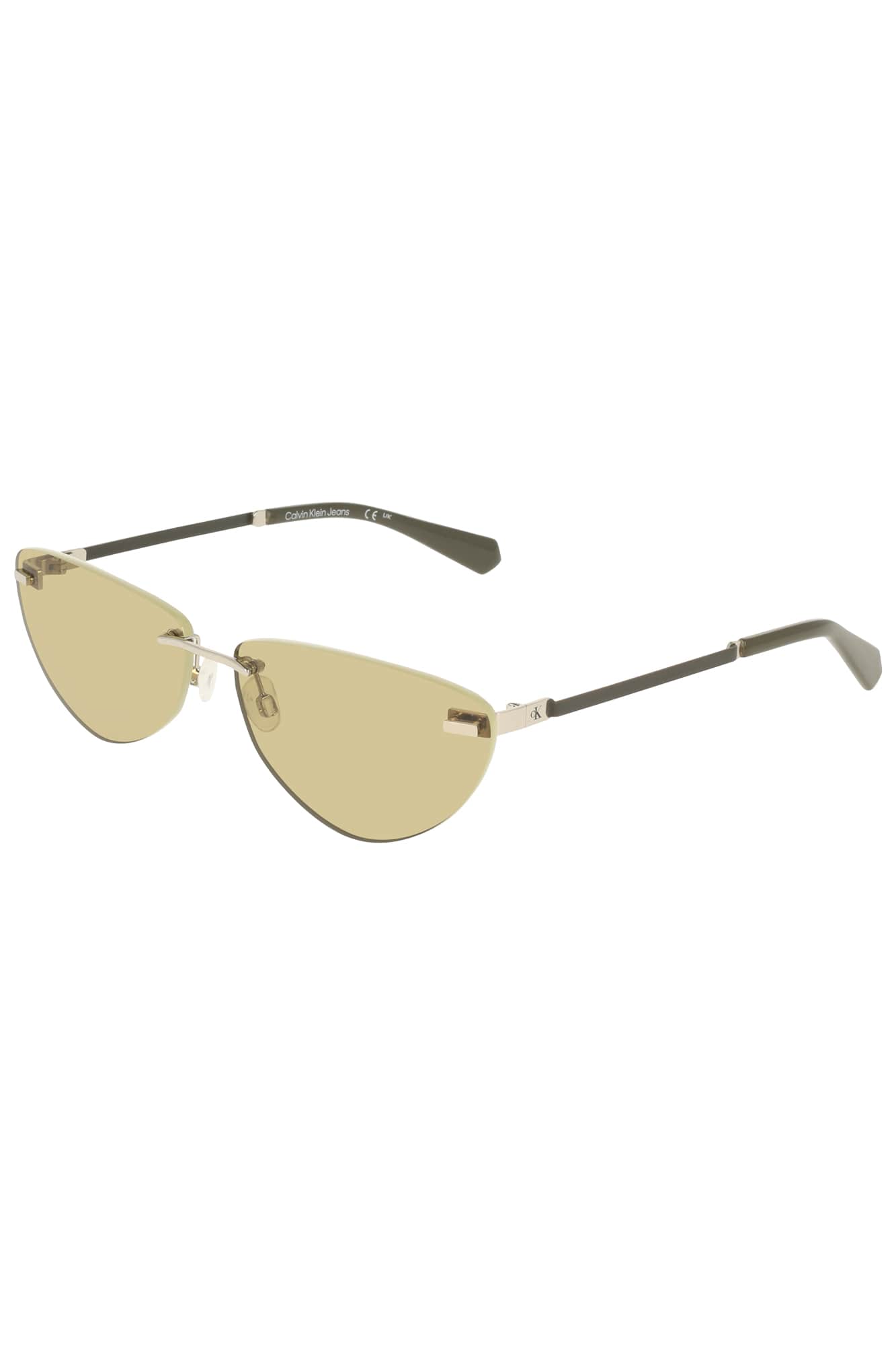 CALVIN KLEIN WOMEN'S SUNGLASSES GREEN