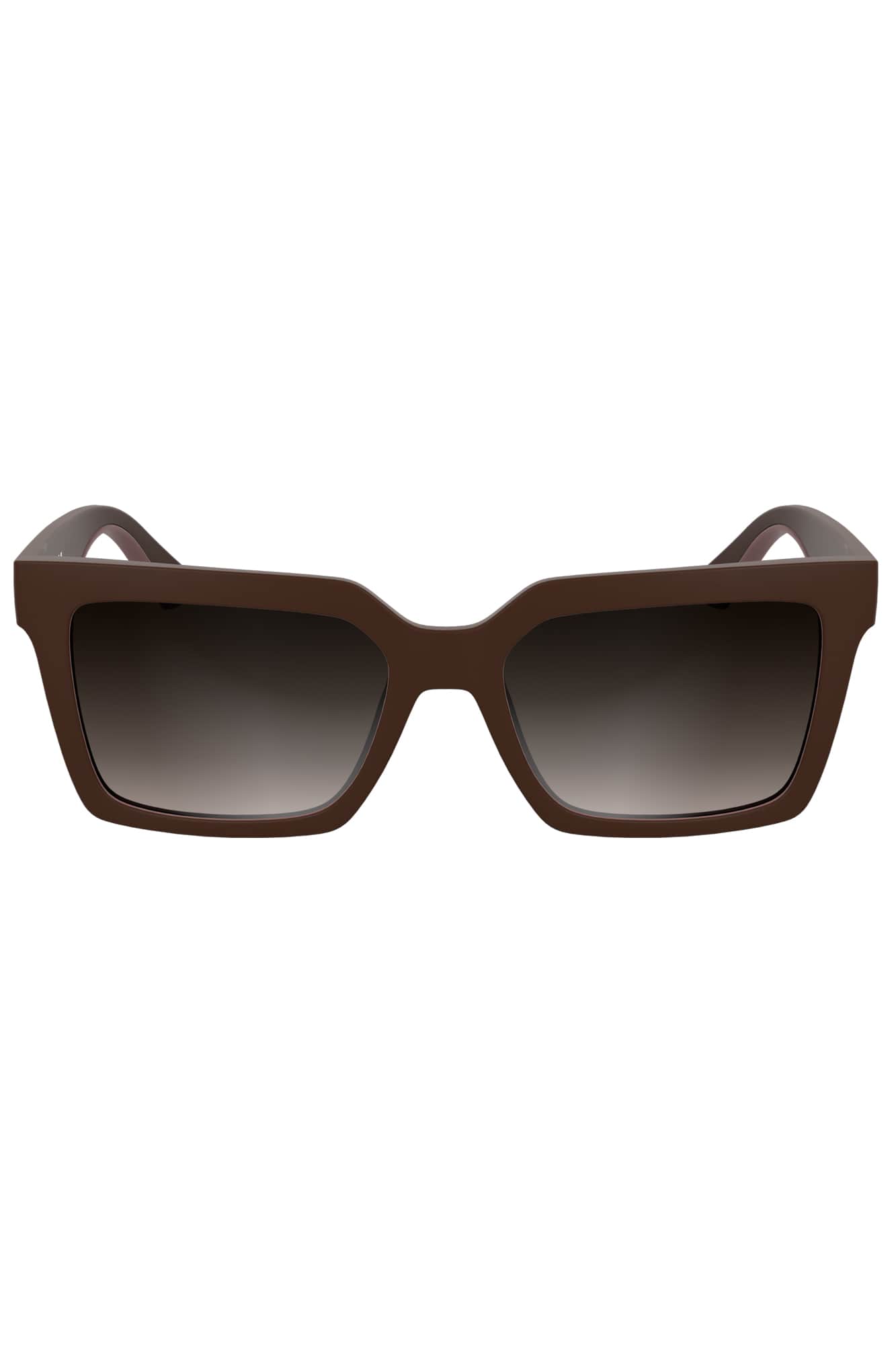 CALVIN KLEIN WOMEN'S SUNGLASSES RED