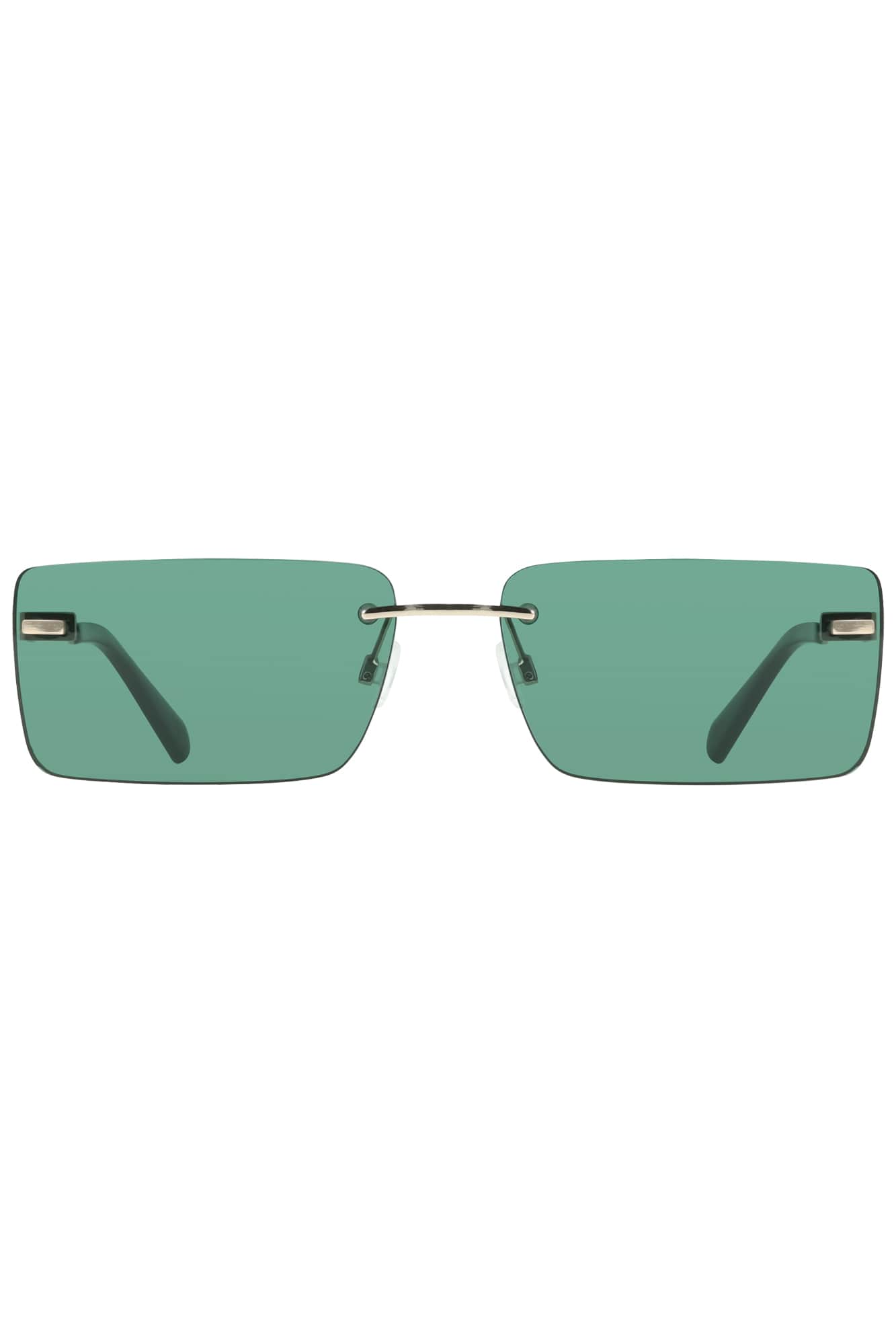 CALVIN KLEIN WOMEN'S SUNGLASSES GREEN
