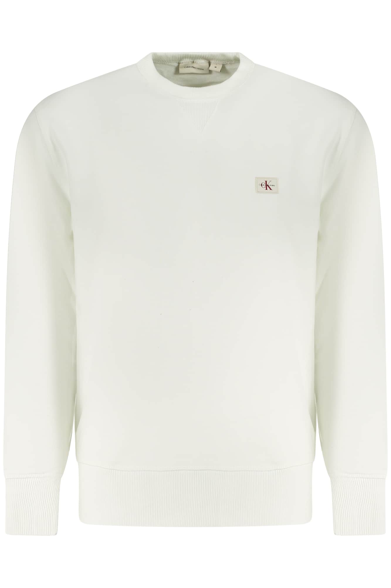 CALVIN KLEIN MEN'S ZIP-UP SWEATSHIRT WHITE