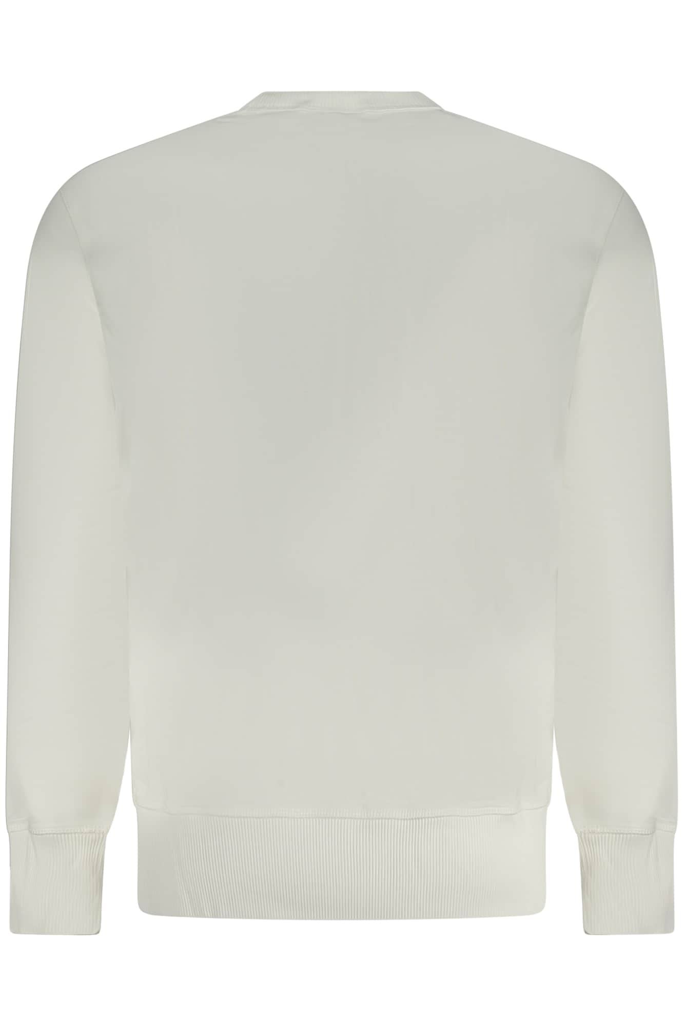 CALVIN KLEIN MEN'S ZIP-UP SWEATSHIRT WHITE