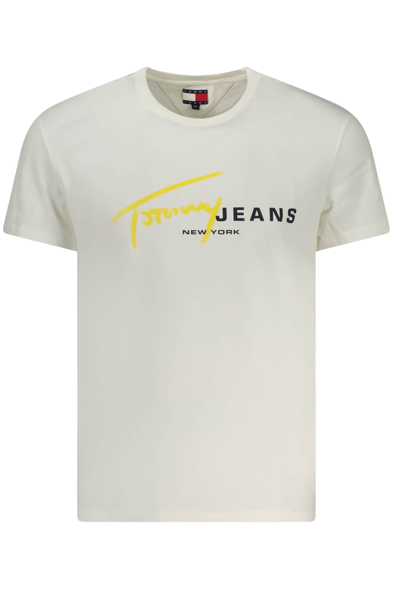 TOMMY HILFIGER SHORT SLEEVE T-SHIRT MEN WHITE