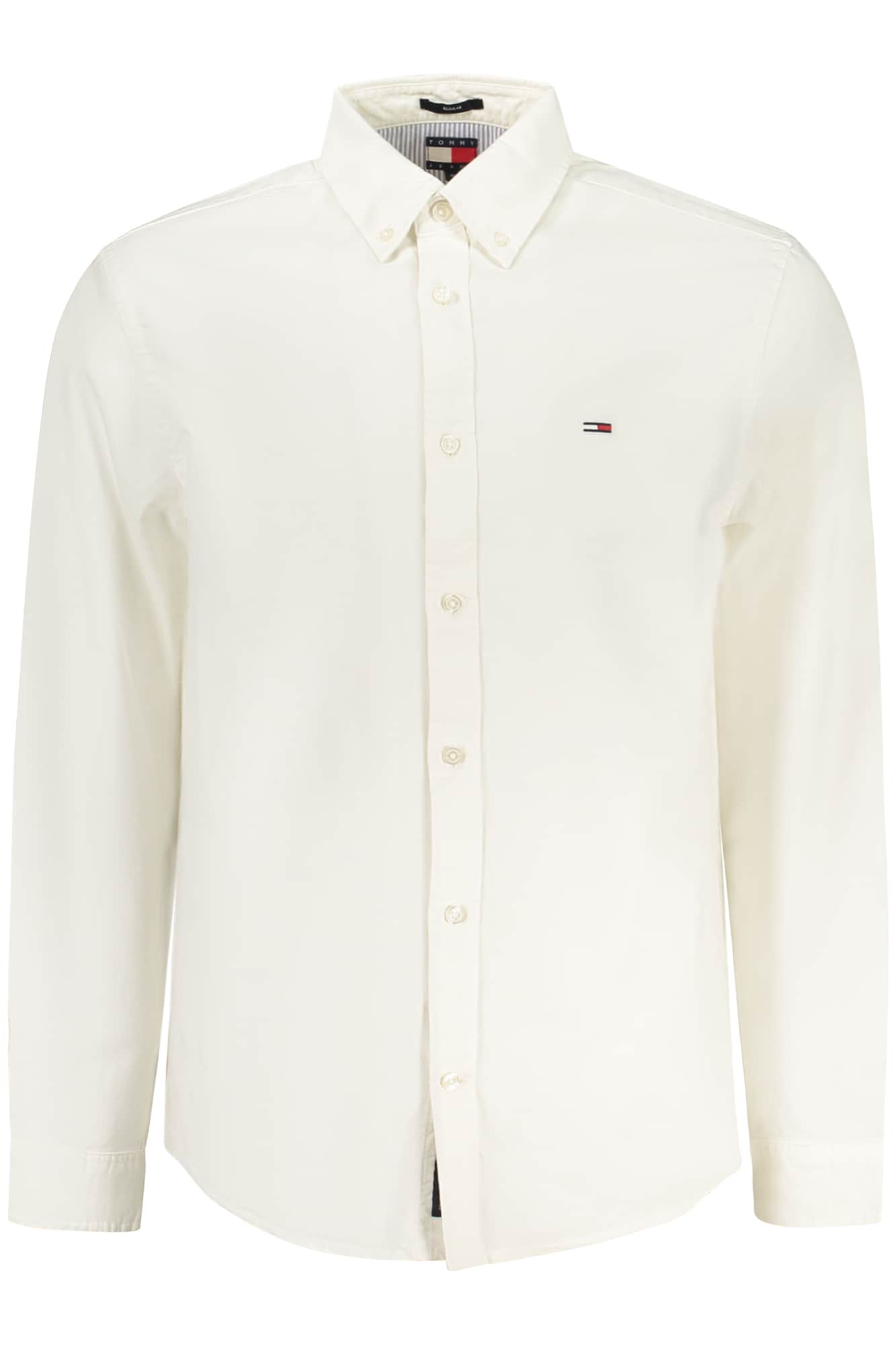 TOMMY HILFIGER LANGE MOUW SHIRT HEREN WIT