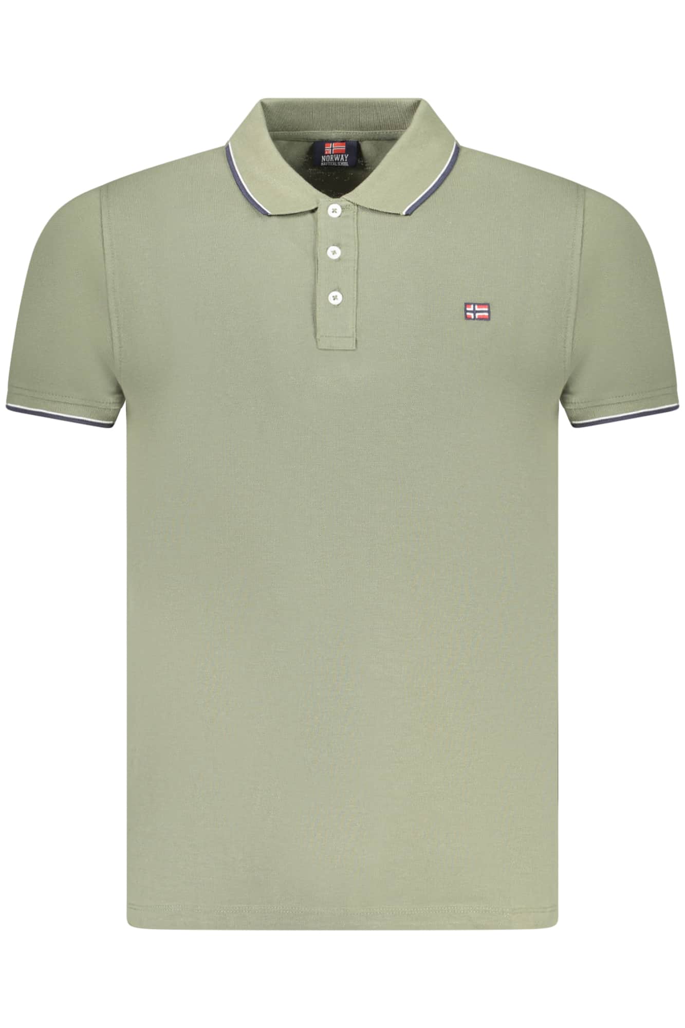 NORWAY 1963 MEN'S SHORT SLEEVE POLO BLUE