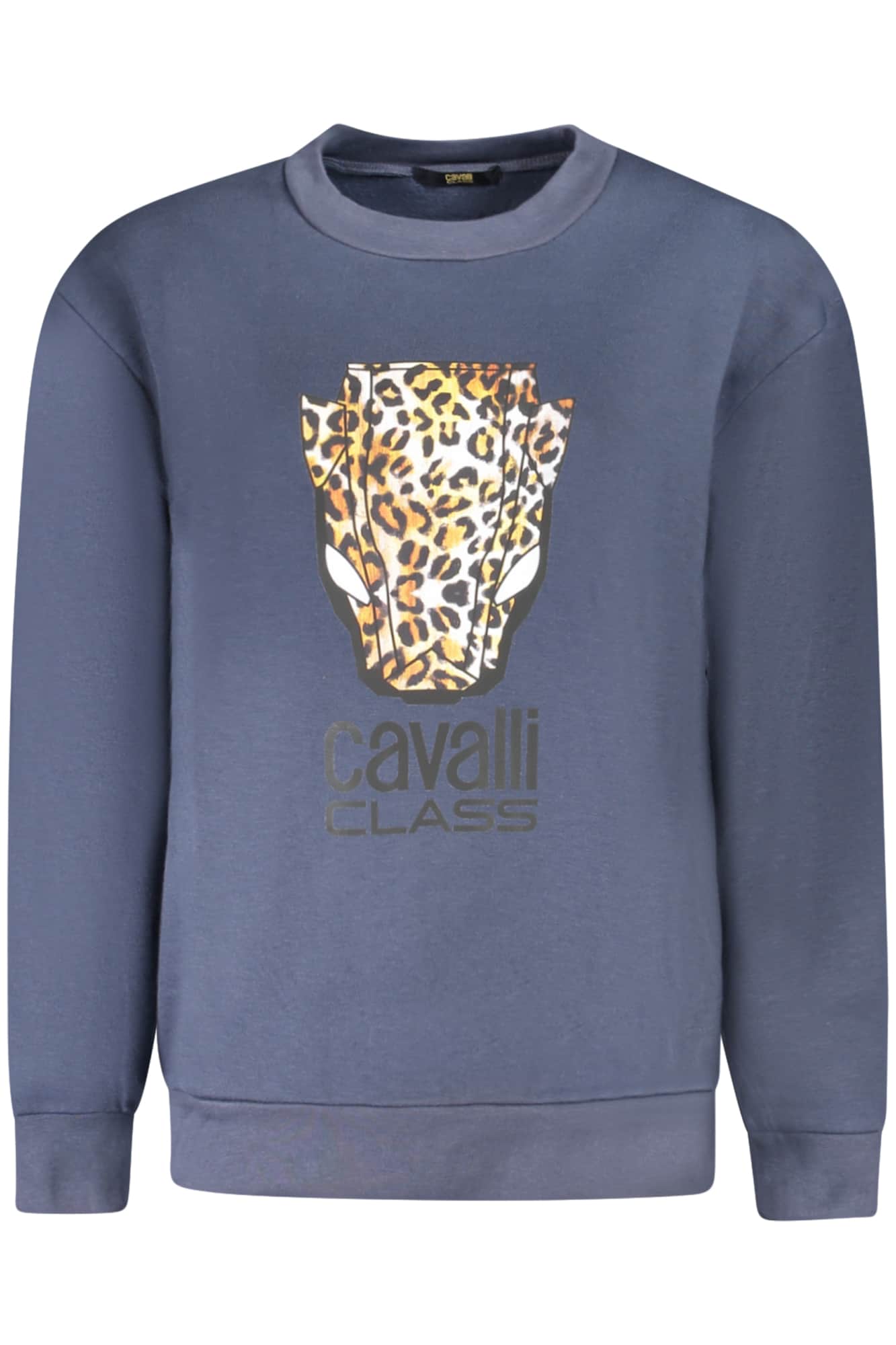CAVALLI CLASS WOMEN'S GRAY ZIPLESS SWEATSHIRT