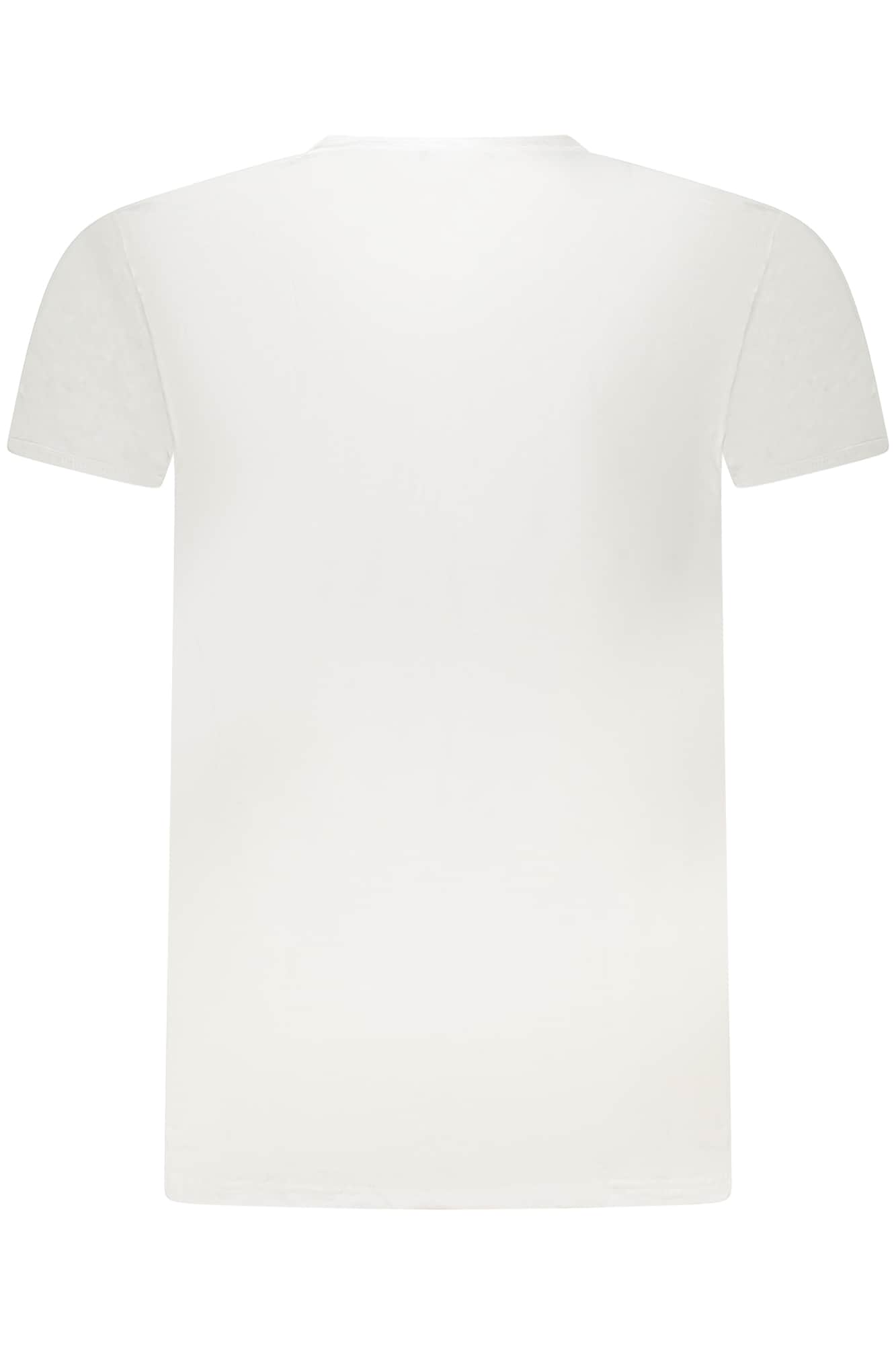 US GRAND HEREN KORTE MOUW T-SHIRT WIT