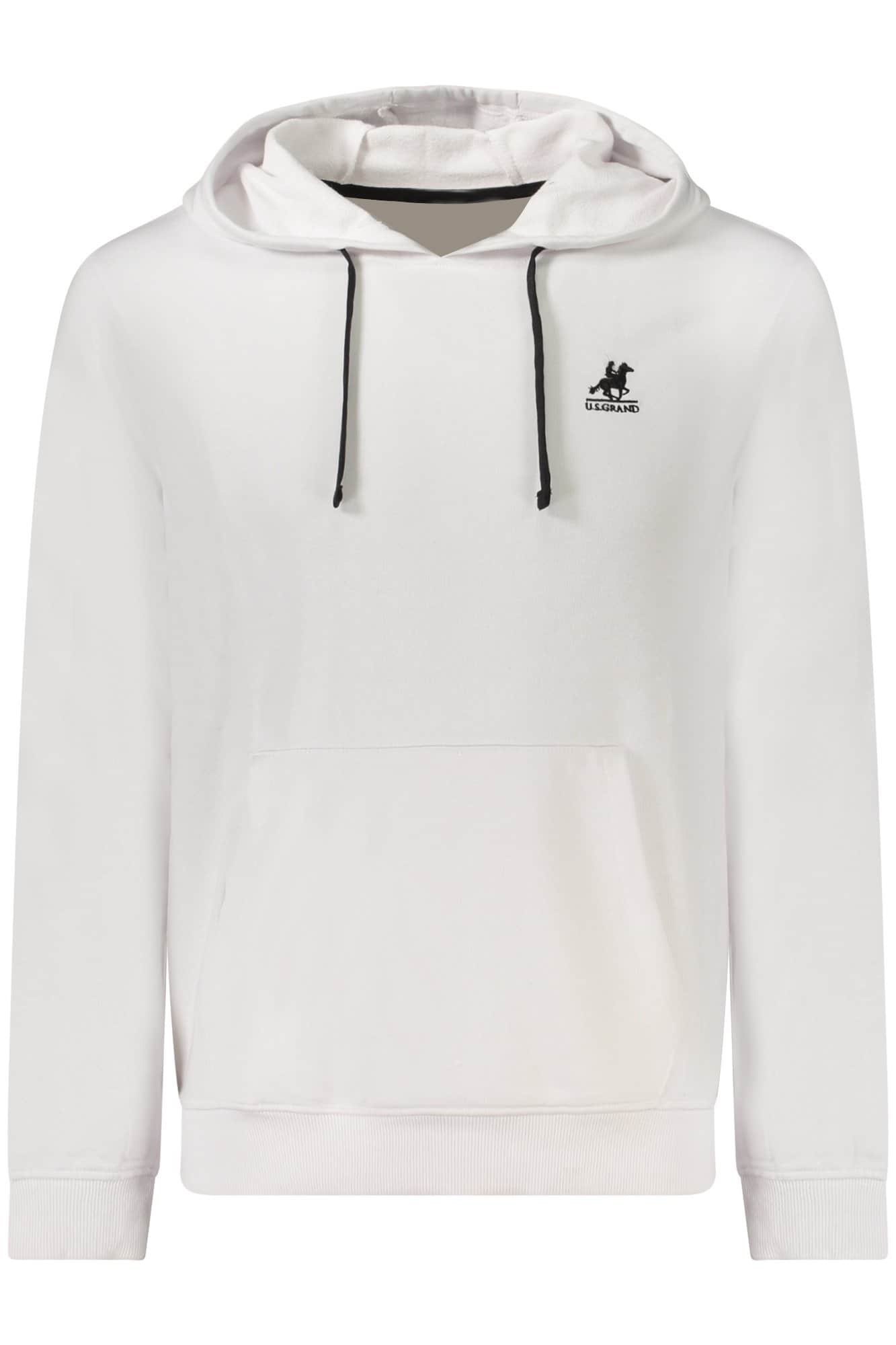 US GRAND MEN'S BLUE ZIP-UP SWEATSHIRT